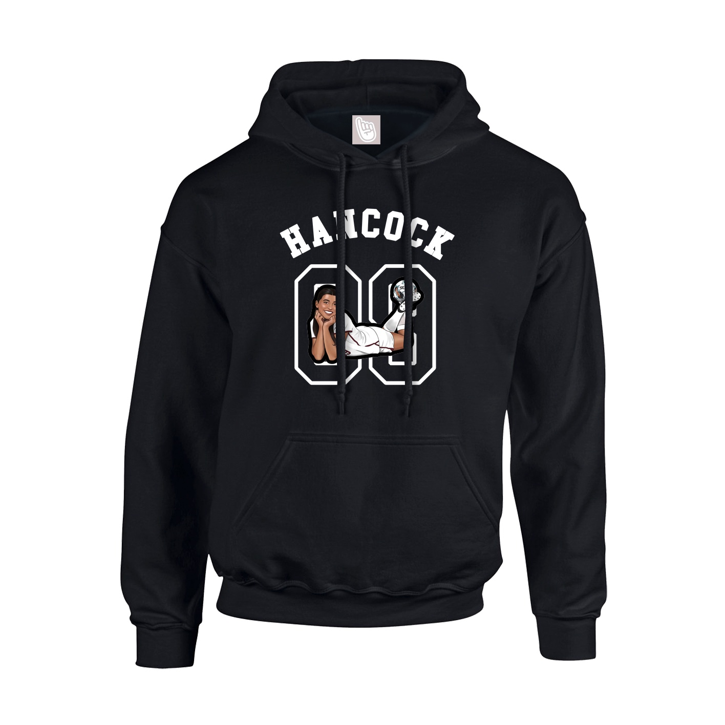 Youth Hoodie — Shirsey Arch in Black