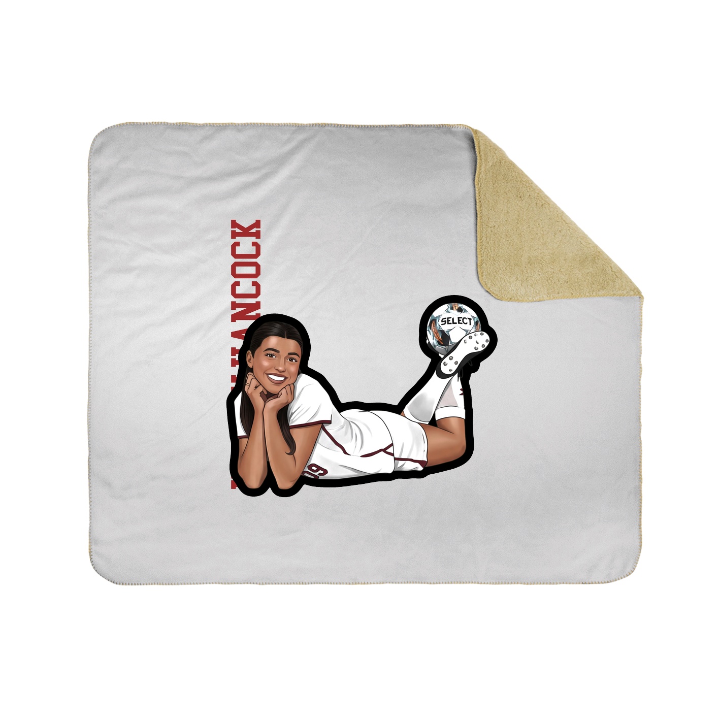 50x60 Sherpa Lined Throw Blanket