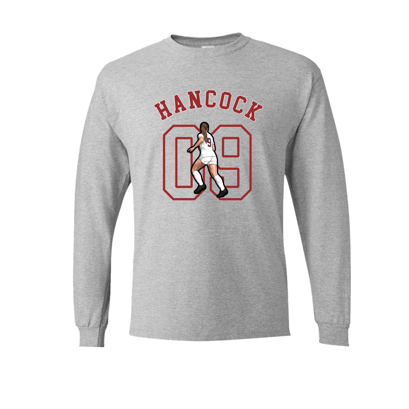 Long Sleeve Tee — Shirsey Arch in Grey
