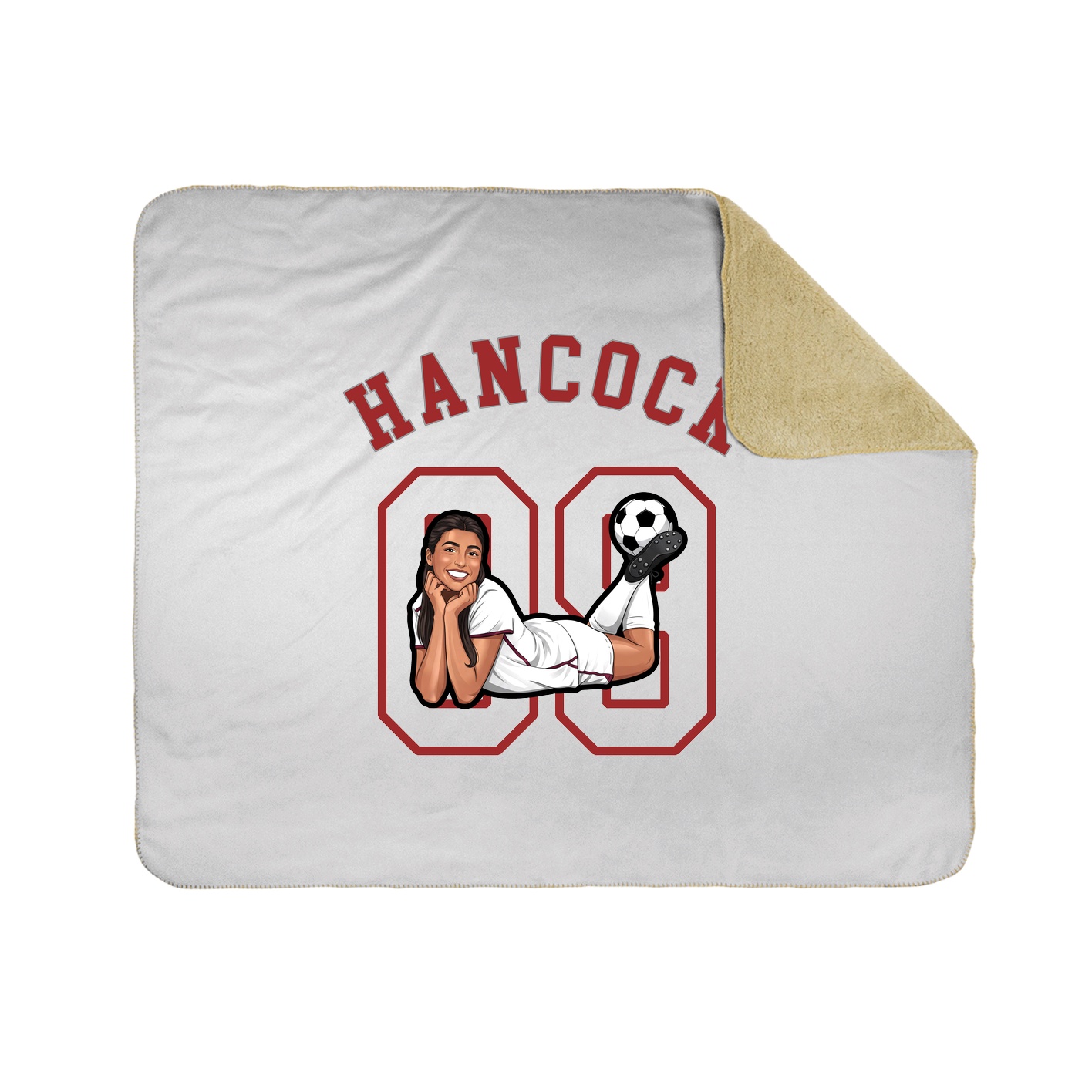 50x60 Sherpa Lined Throw Blanket