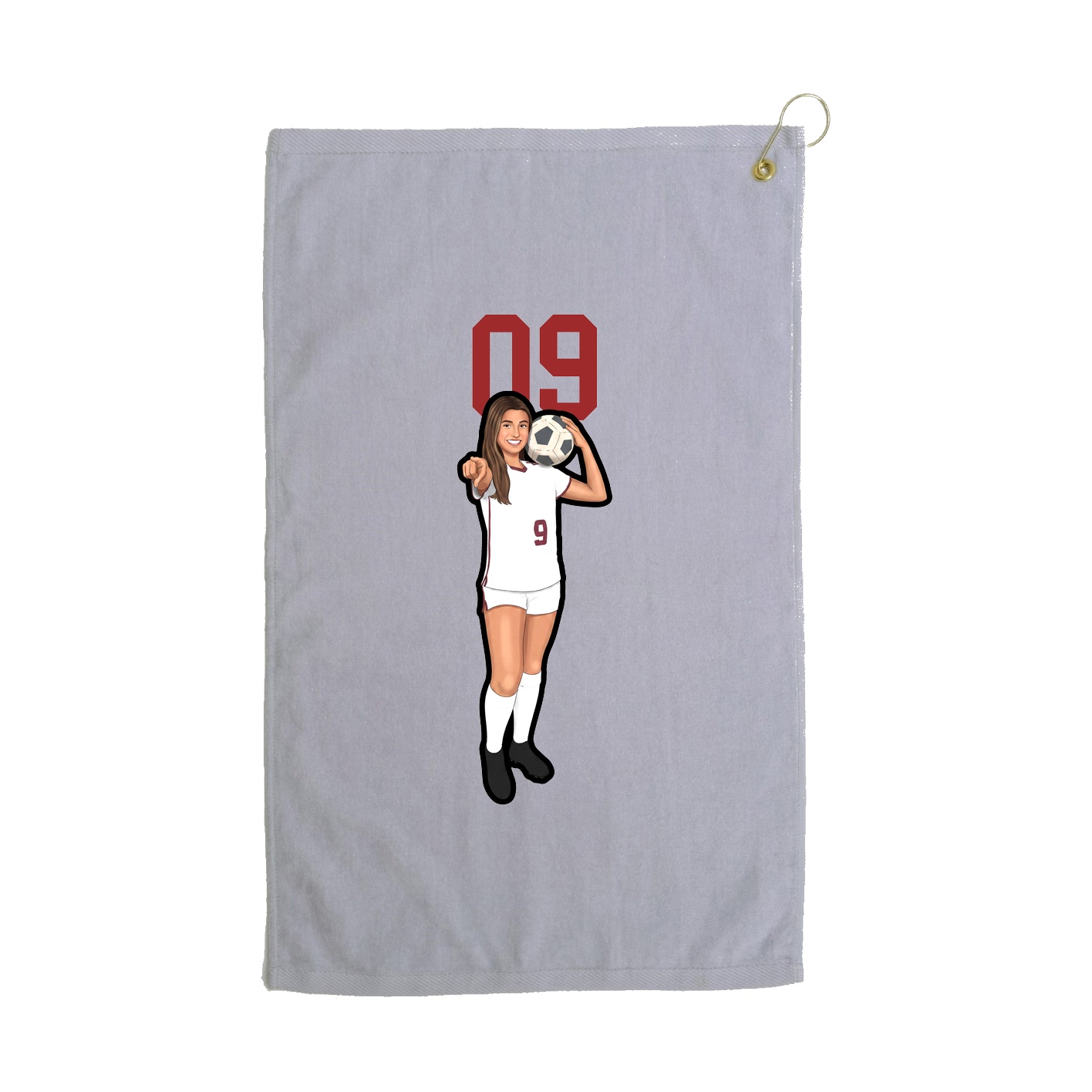Terry Velour Golf Towel