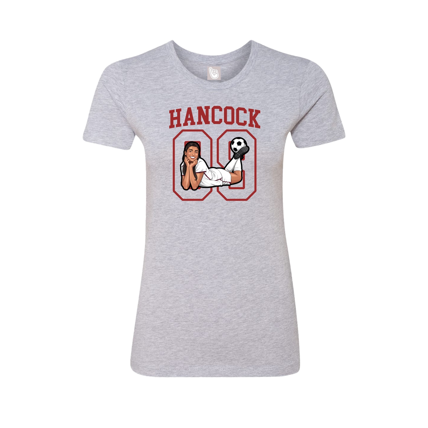 Fitted Women's Tee — Shirsey in Grey