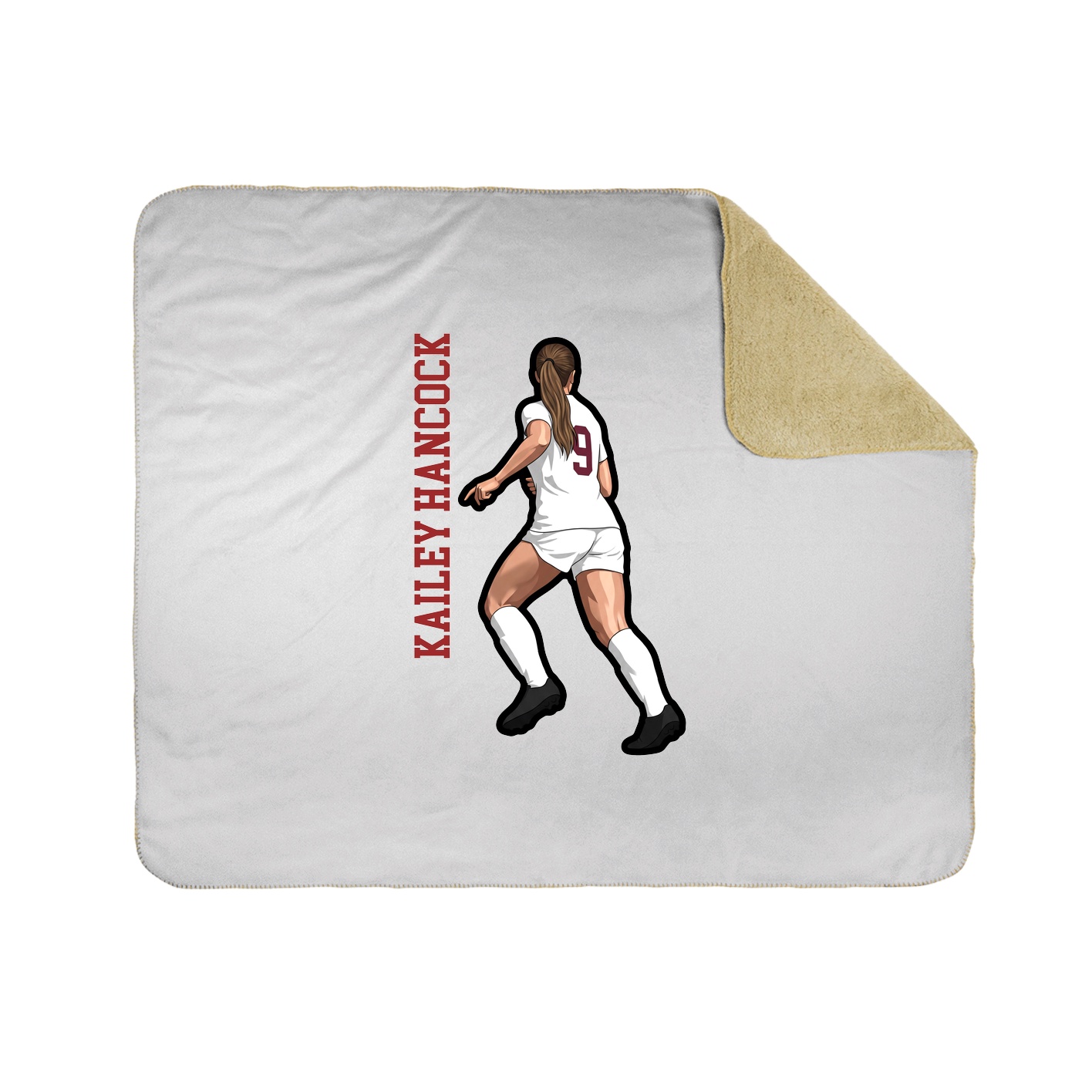 50x60 Sherpa Lined Throw Blanket