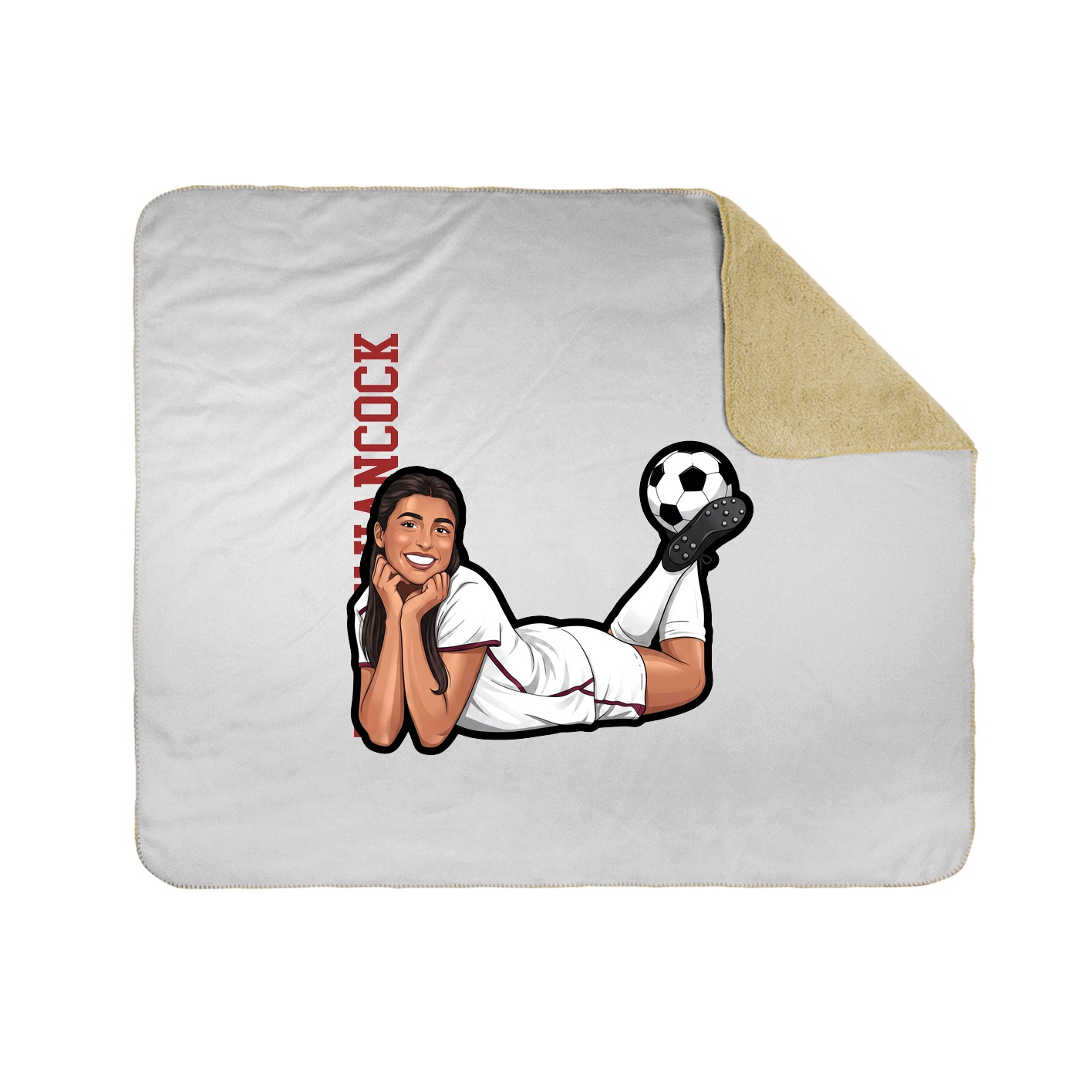 50x60 Sherpa Lined Throw Blanket