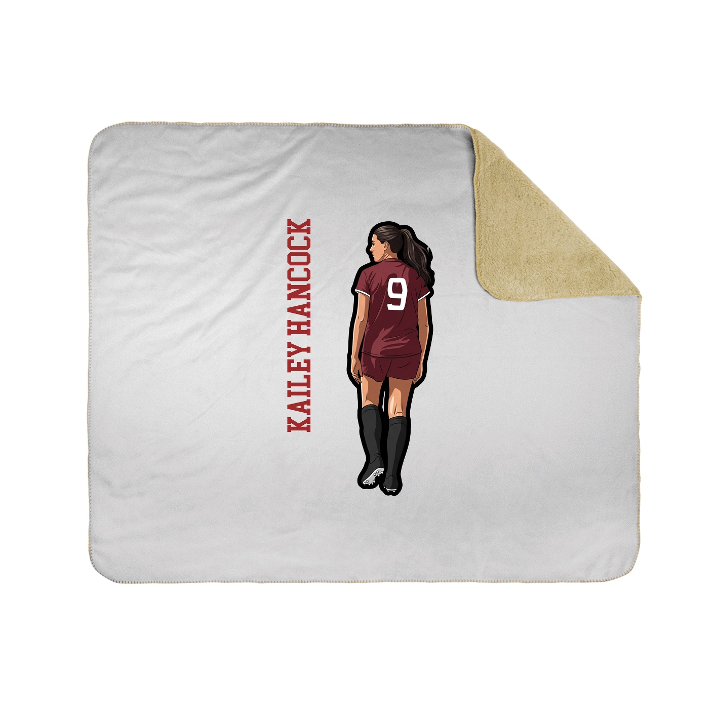 50x60 Sherpa Lined Throw Blanket