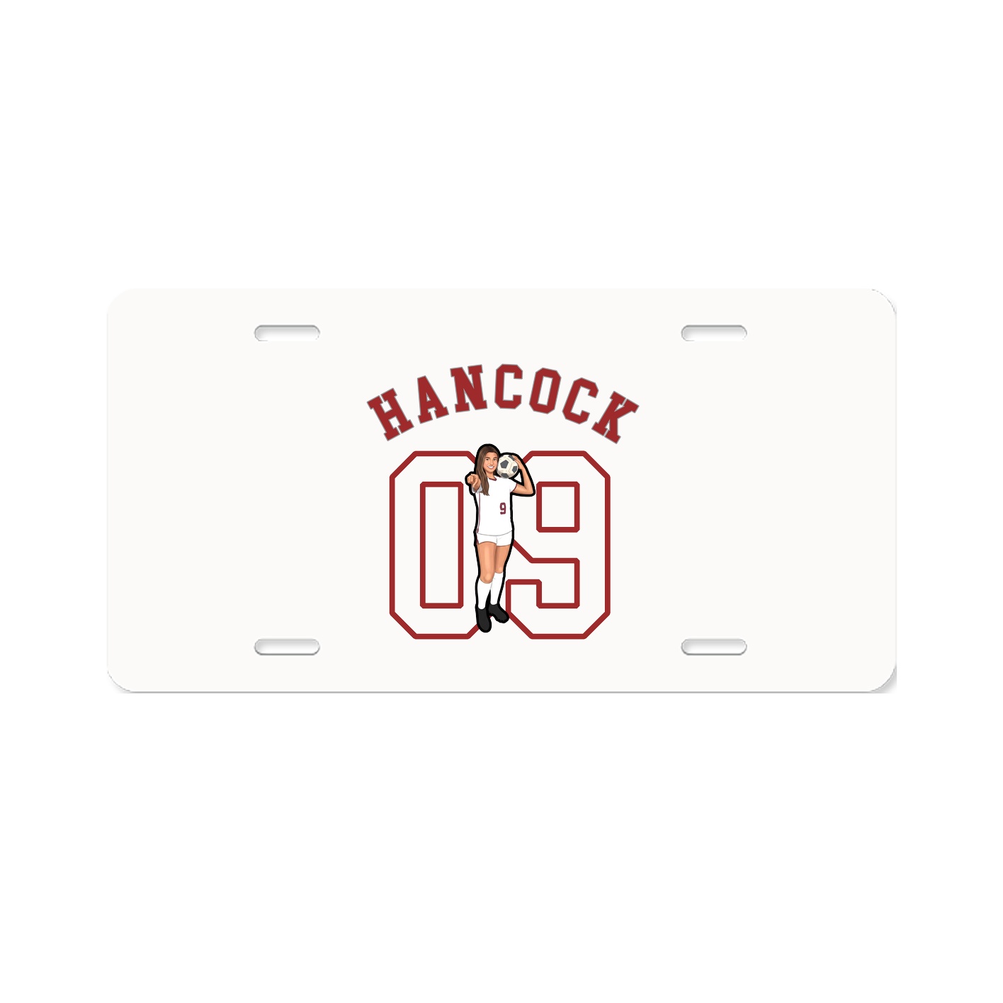 Aluminum License Plate