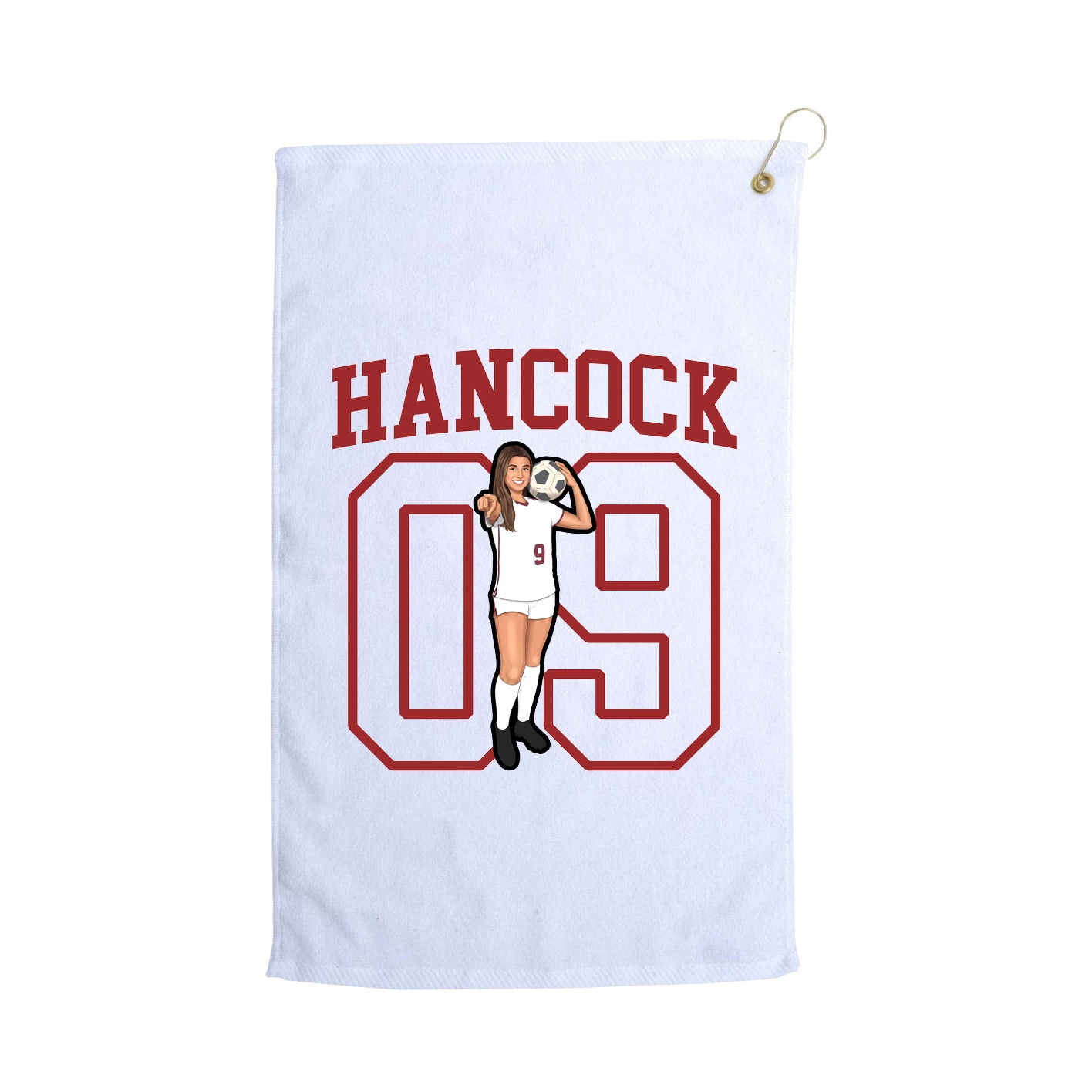 Terry Velour Golf Towel