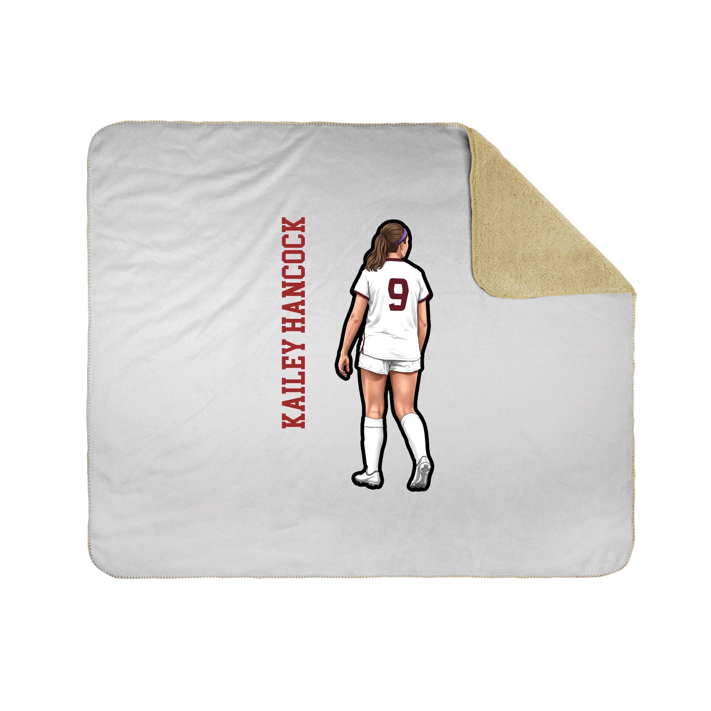 50x60 Sherpa Lined Throw Blanket