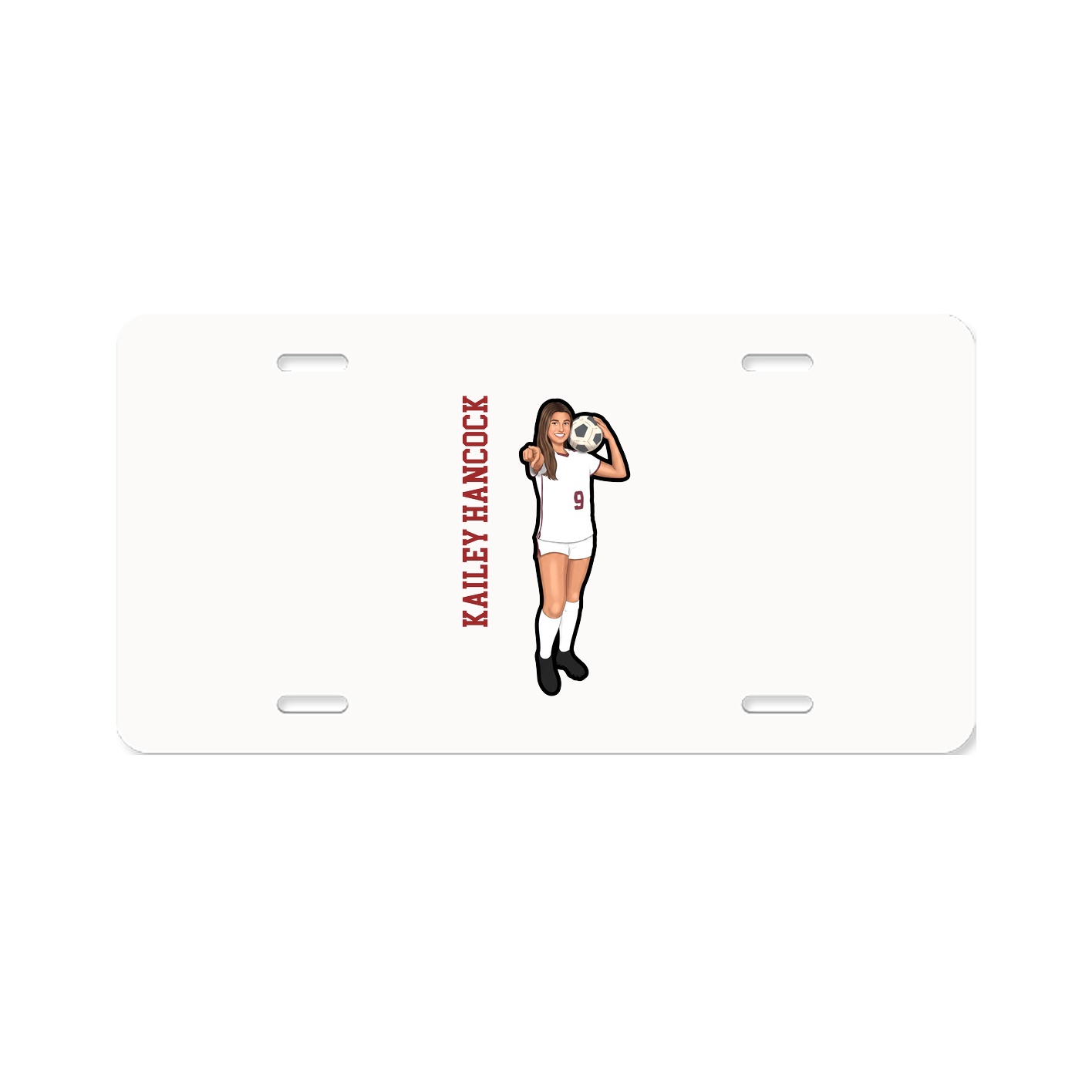 Aluminum License Plate