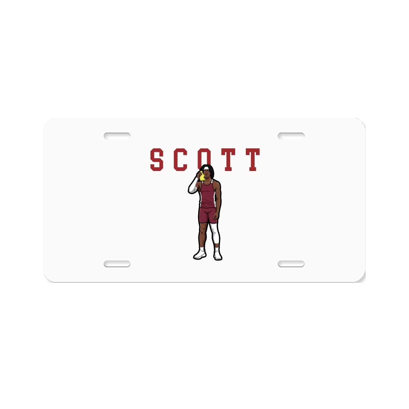 License Plate — Shirsey in Classic