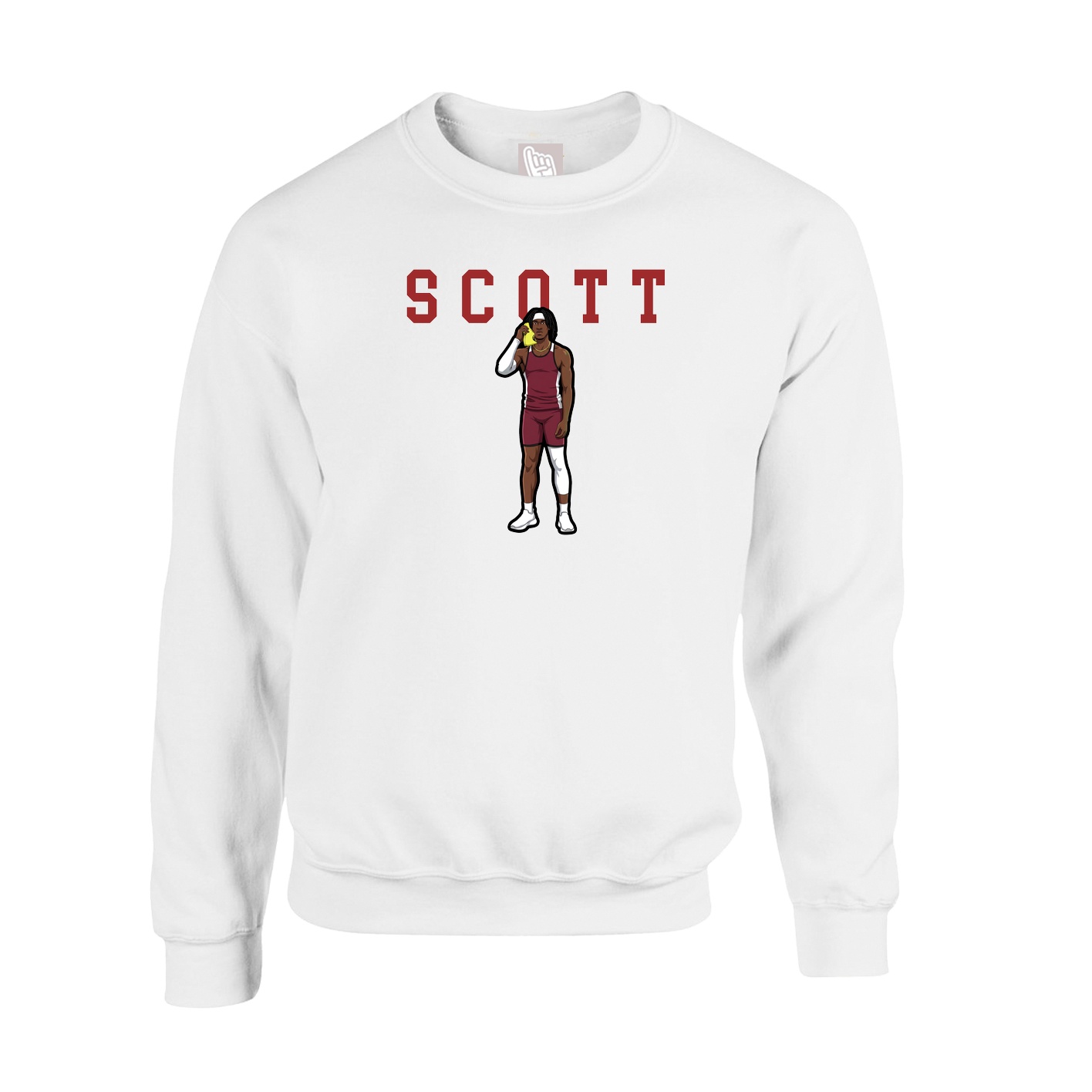 Fleece Crew — Shirsey in White