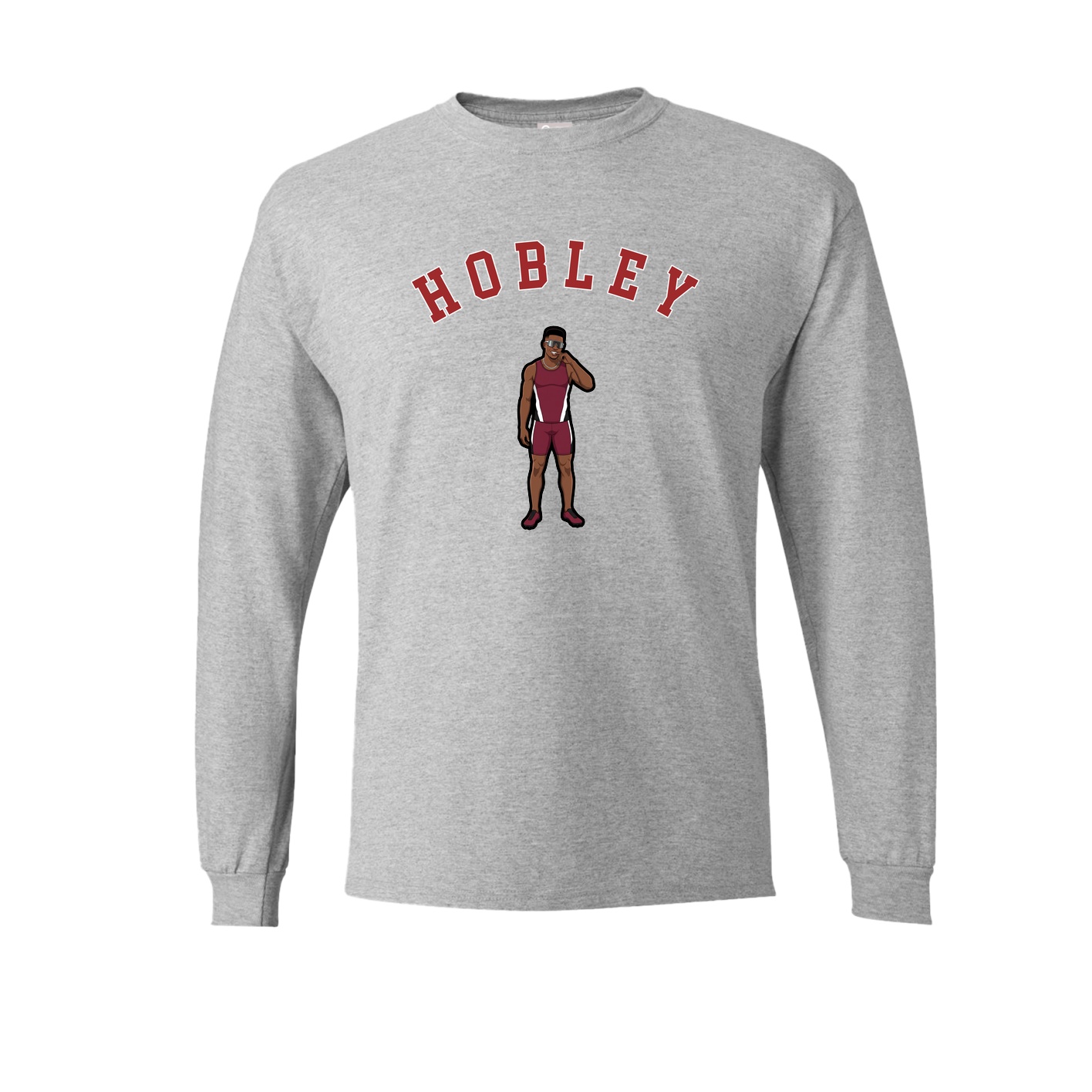 Long Sleeve Tee — Shirsey Arch in Grey