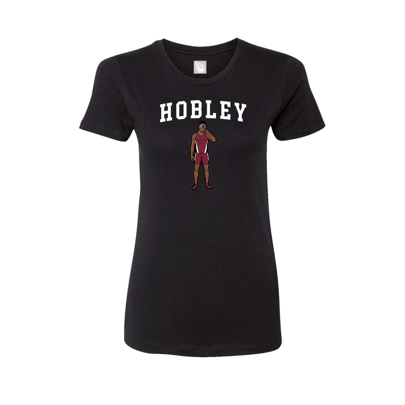 Fitted Women's Tee — Shirsey in Black