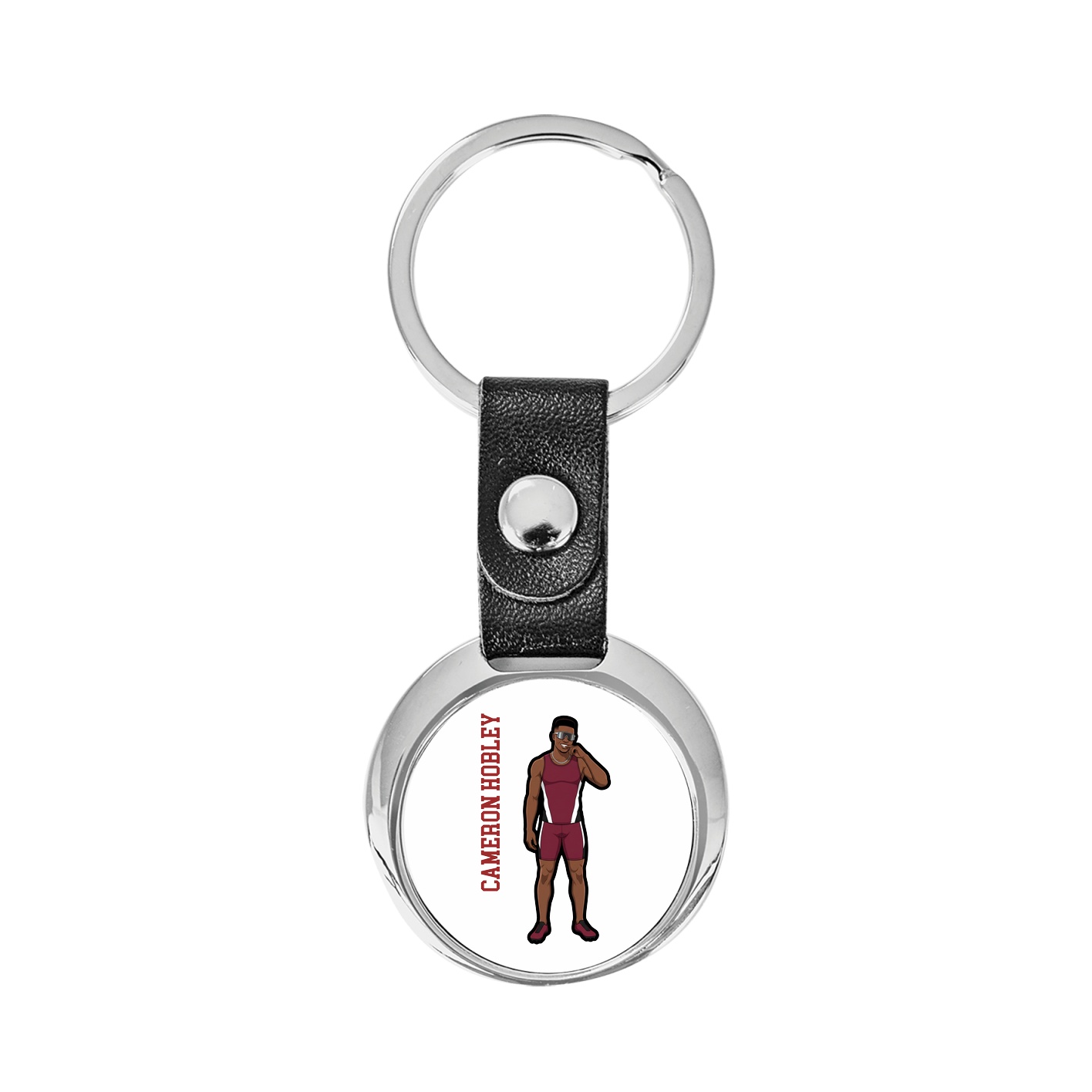Key Chain — Name Vertical in Classic