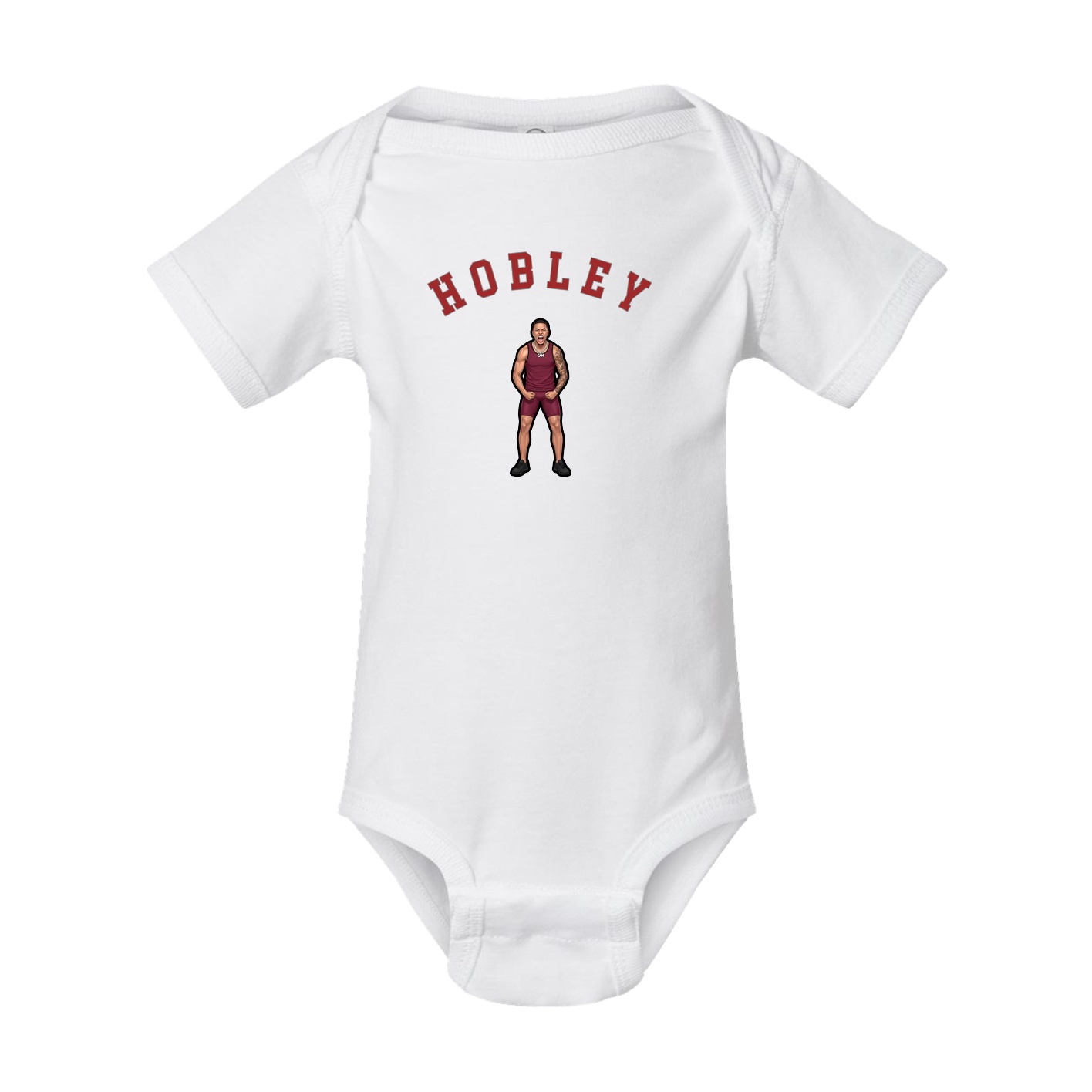 Baby Onesie — Shirsey Arch in White