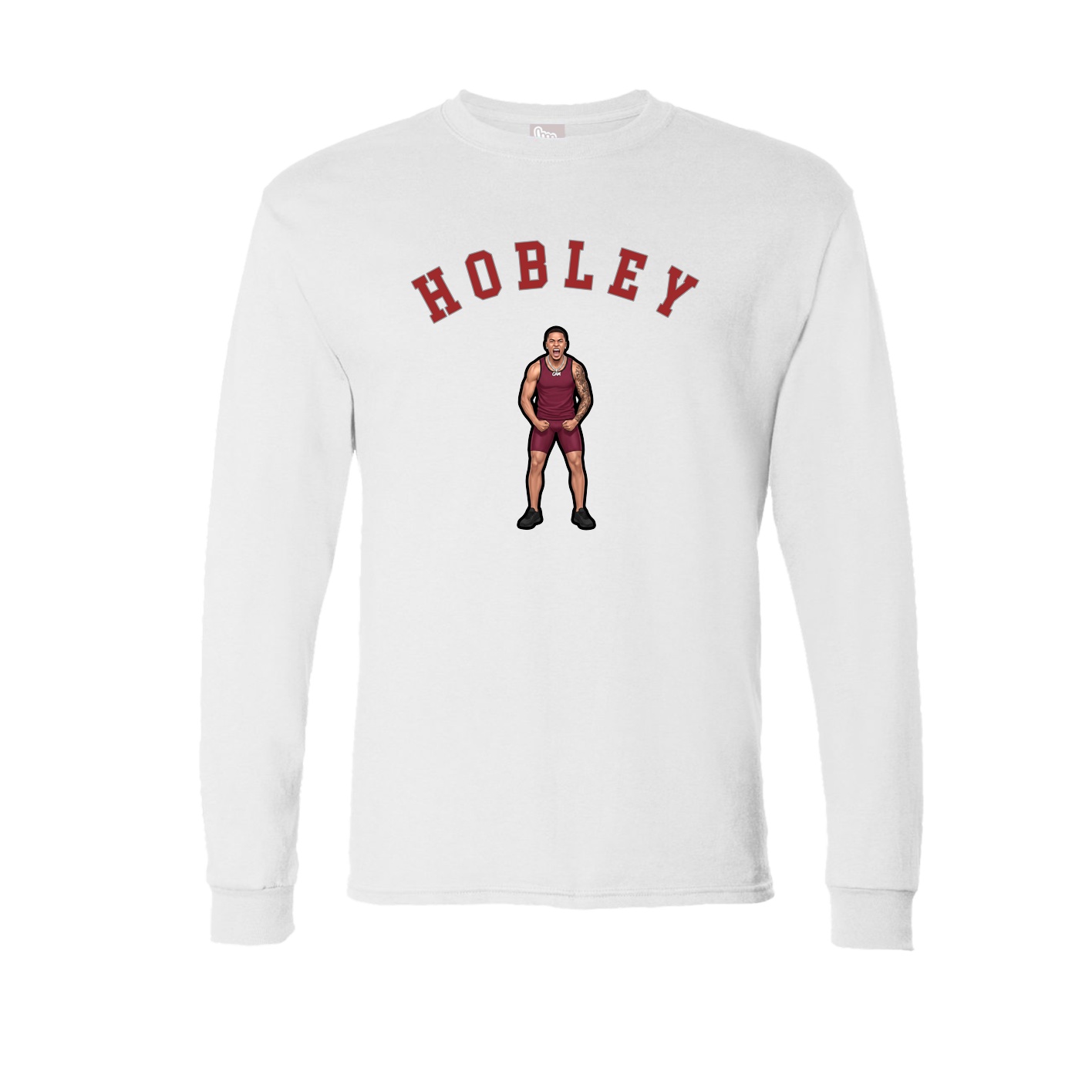 Long Sleeve Tee — Shirsey Arch in White