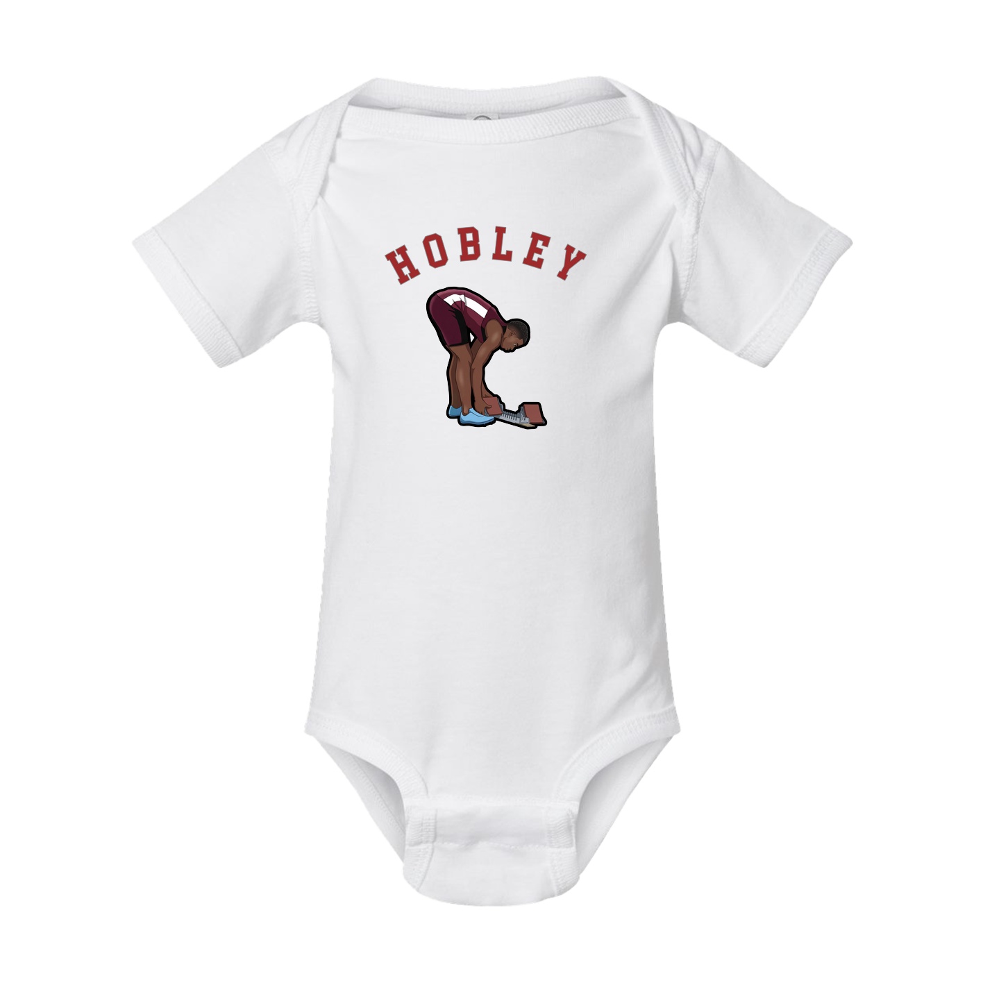 Baby Onesie — Shirsey Arch in White