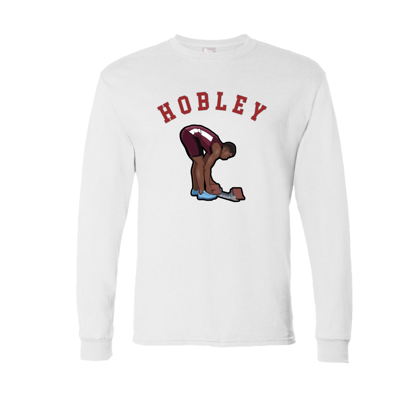 Long Sleeve Tee — Shirsey Arch in White