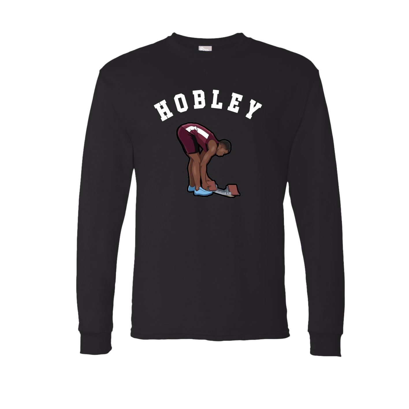 Long Sleeve Tee — Shirsey Arch in Black