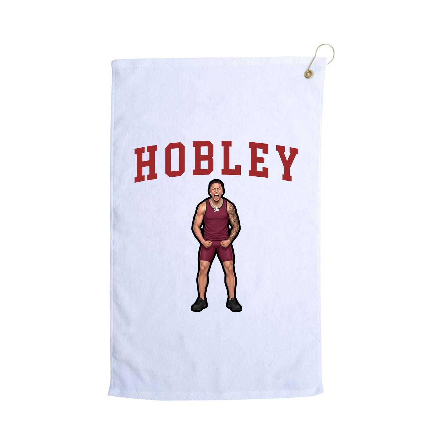 Golf Towel — Shirsey in White