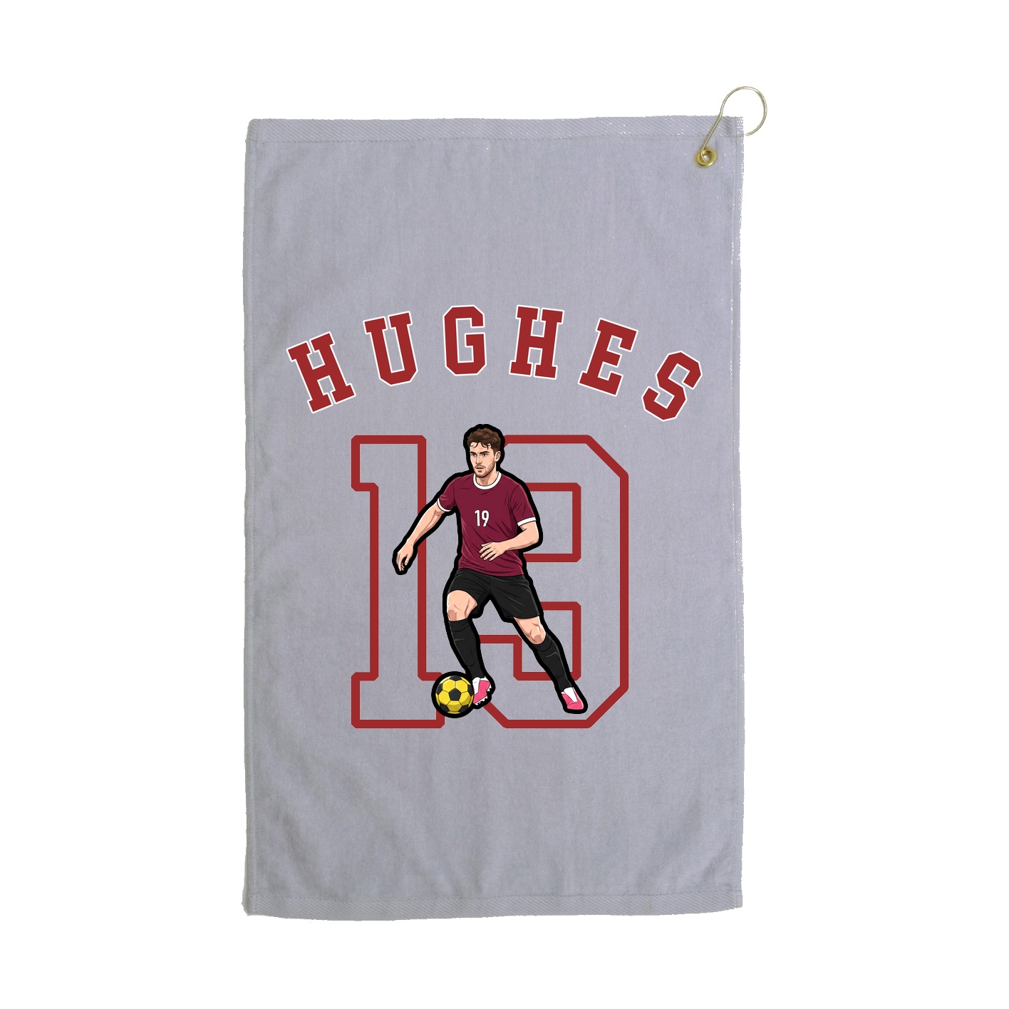 Golf Towel — Shirsey Arch in Grey