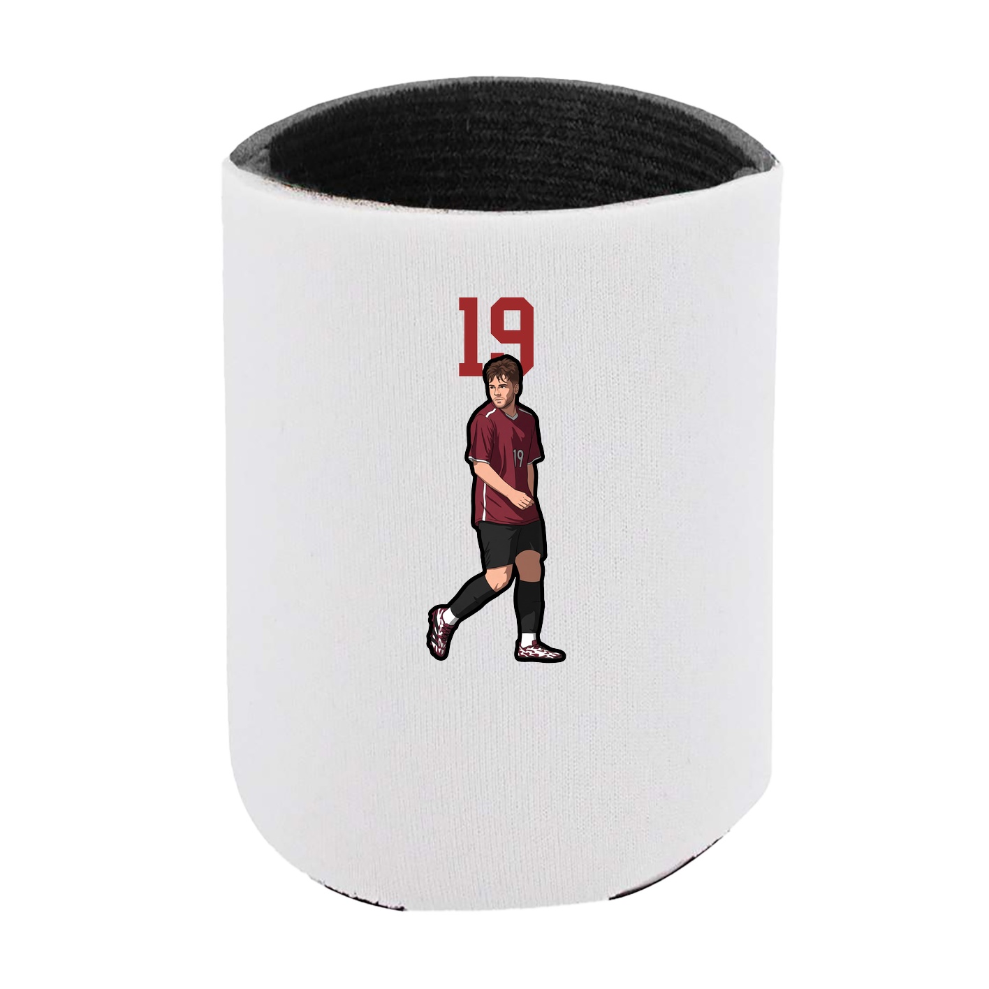 Can Holder — Number Top in White