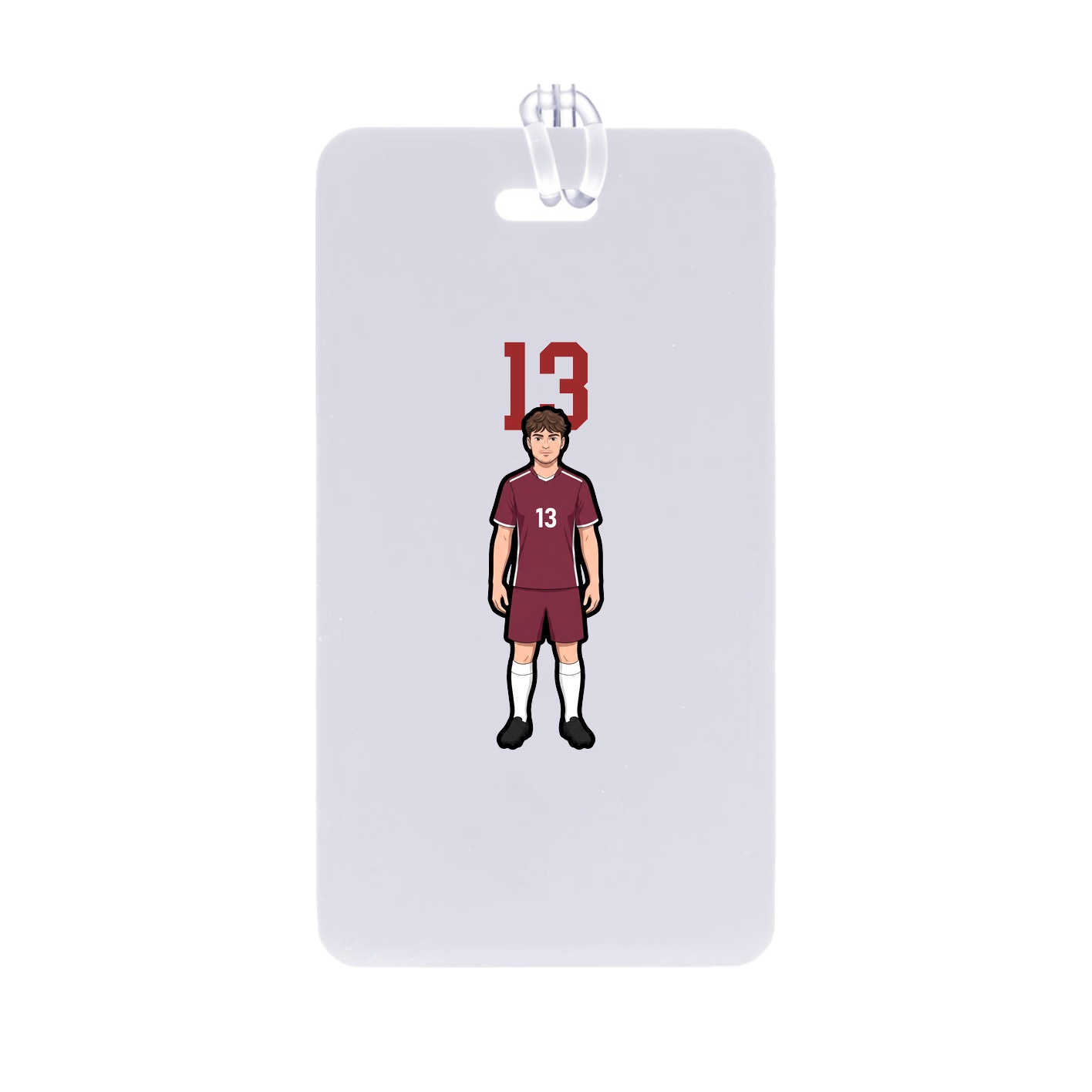 Bag Tag — Number Top in Classic