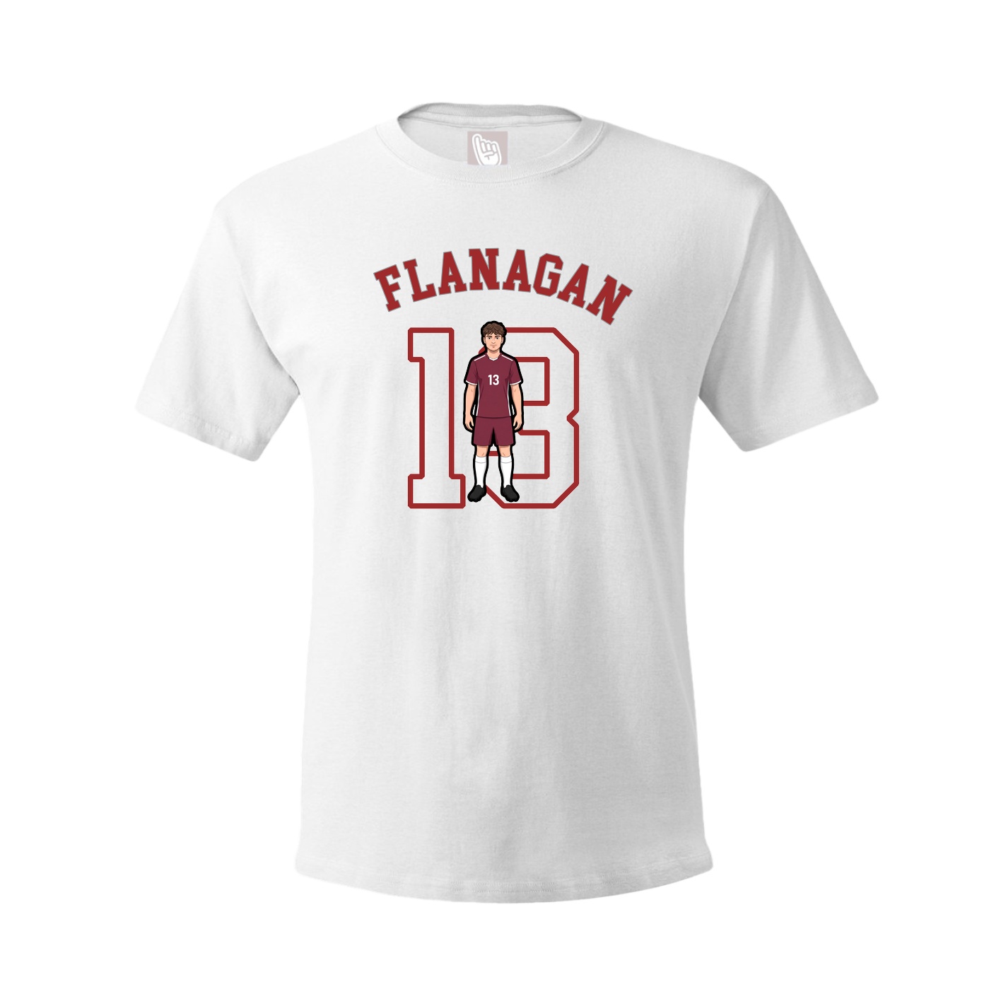 Youth Tee — Shirsey Arch in White