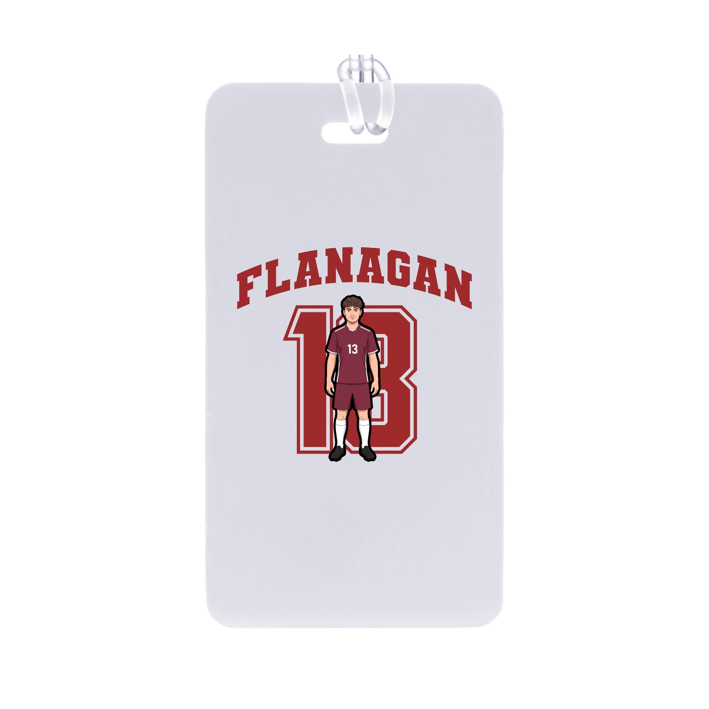 Bag Tag — Number in Classic
