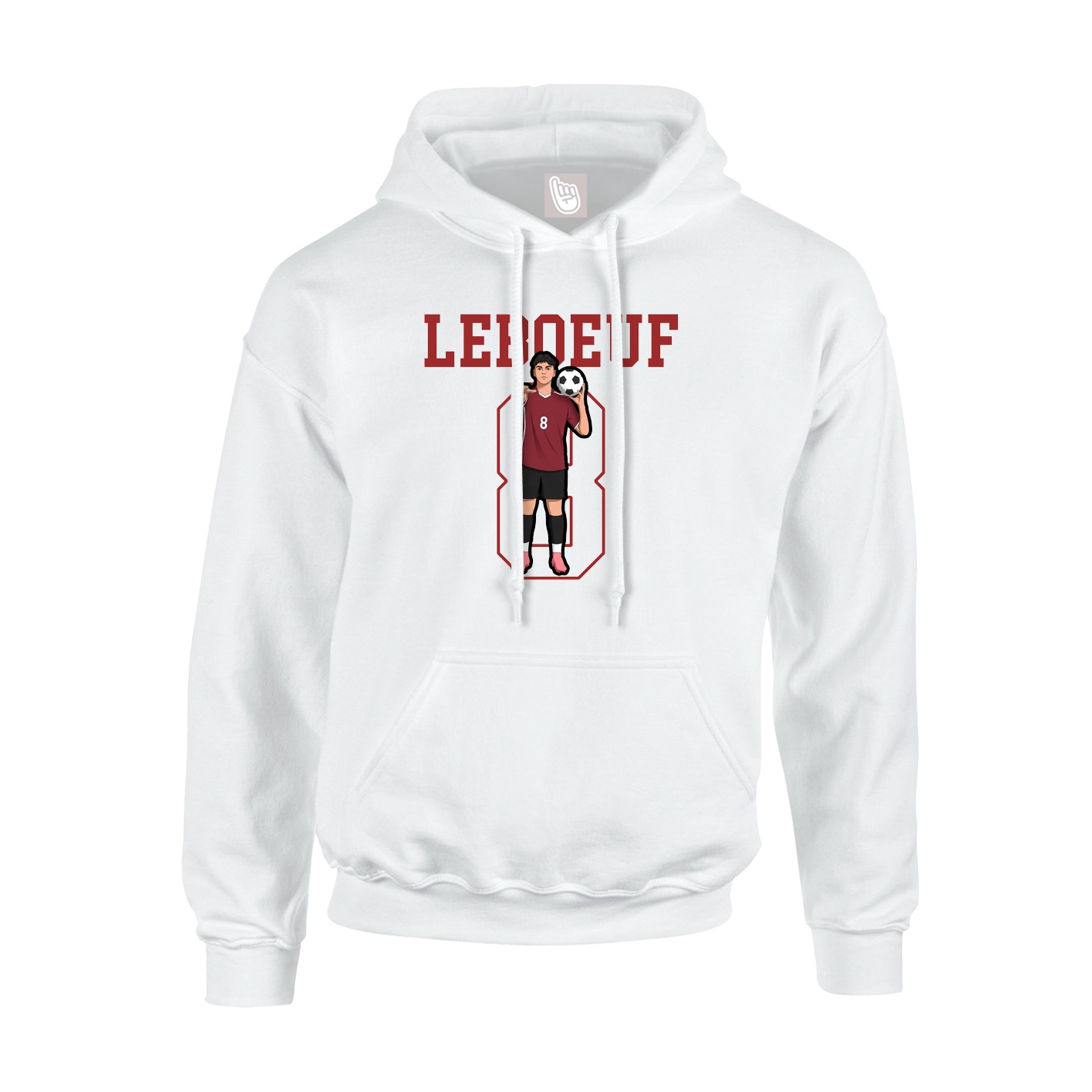 Youth Hoodie — Shirsey in White