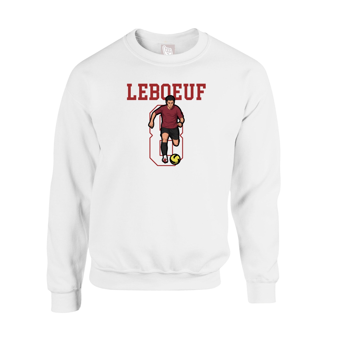 Fleece Crew — Shirsey in White