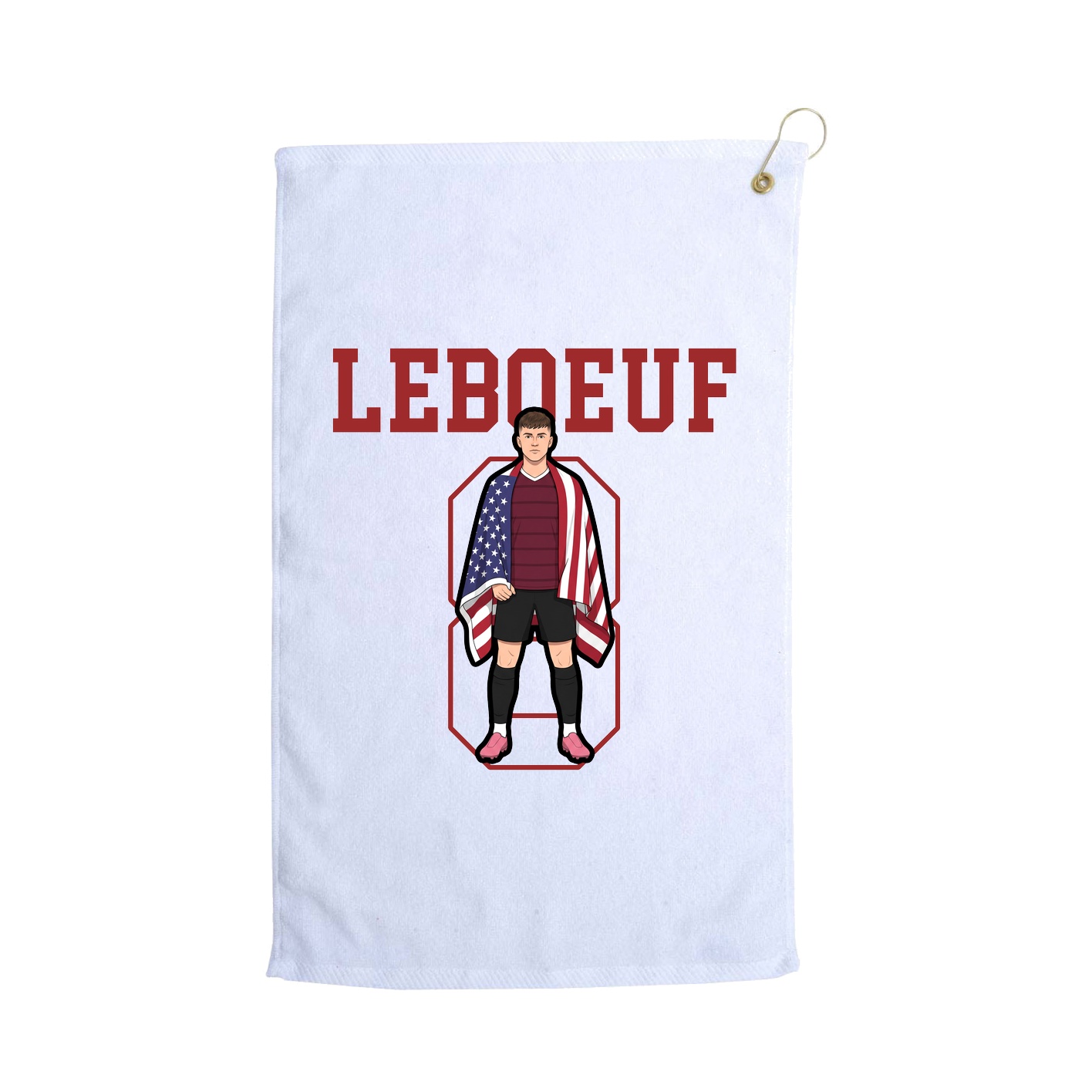 Golf Towel — Shirsey in White
