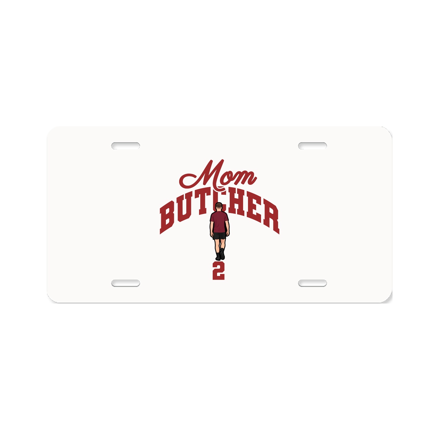 License Plate — Mothers Day Arch in Classic