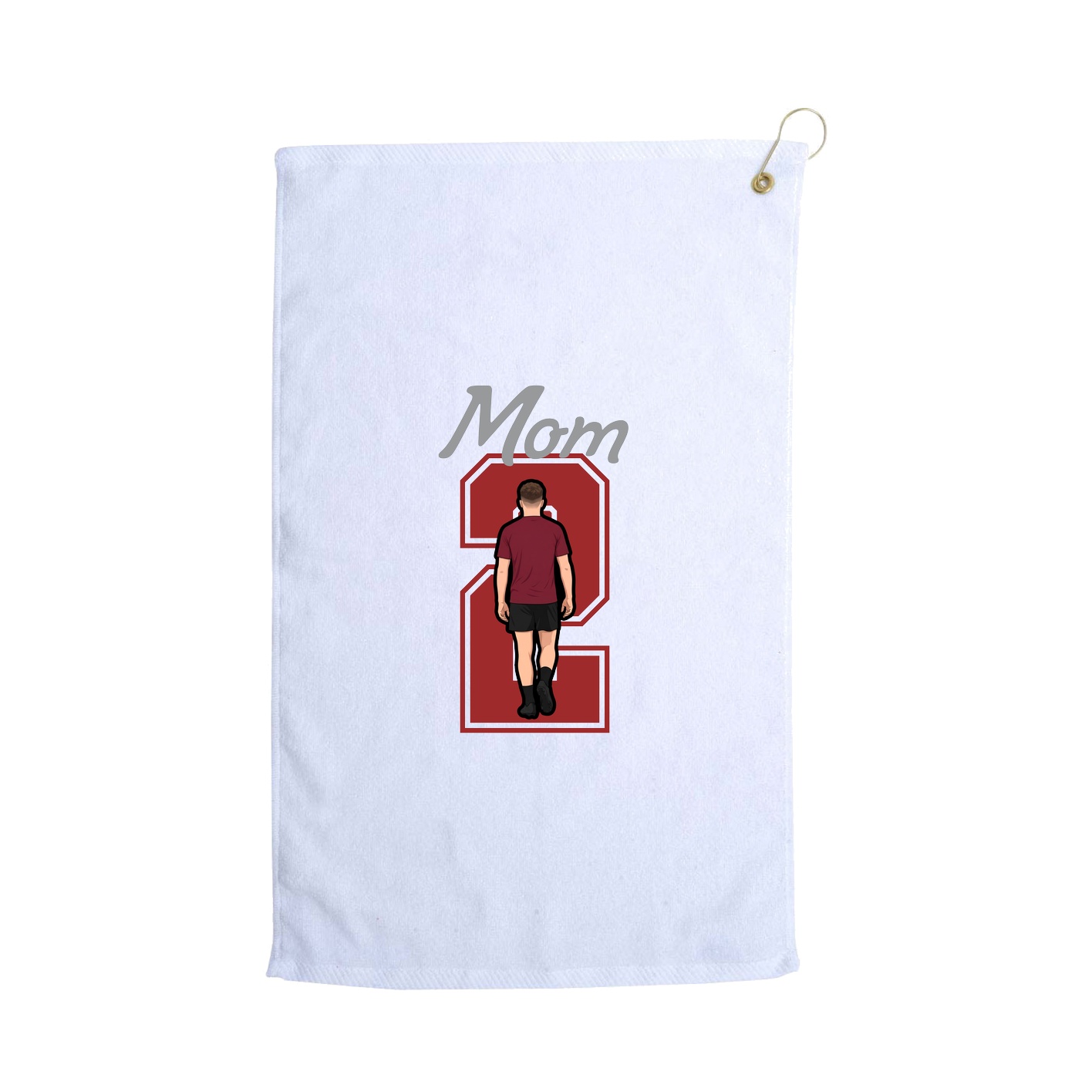 Golf Towel — Mothers Day Shirsey in White