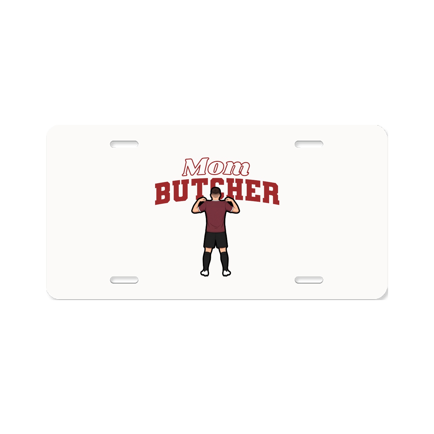 License Plate — Mothers Day Block in Classic