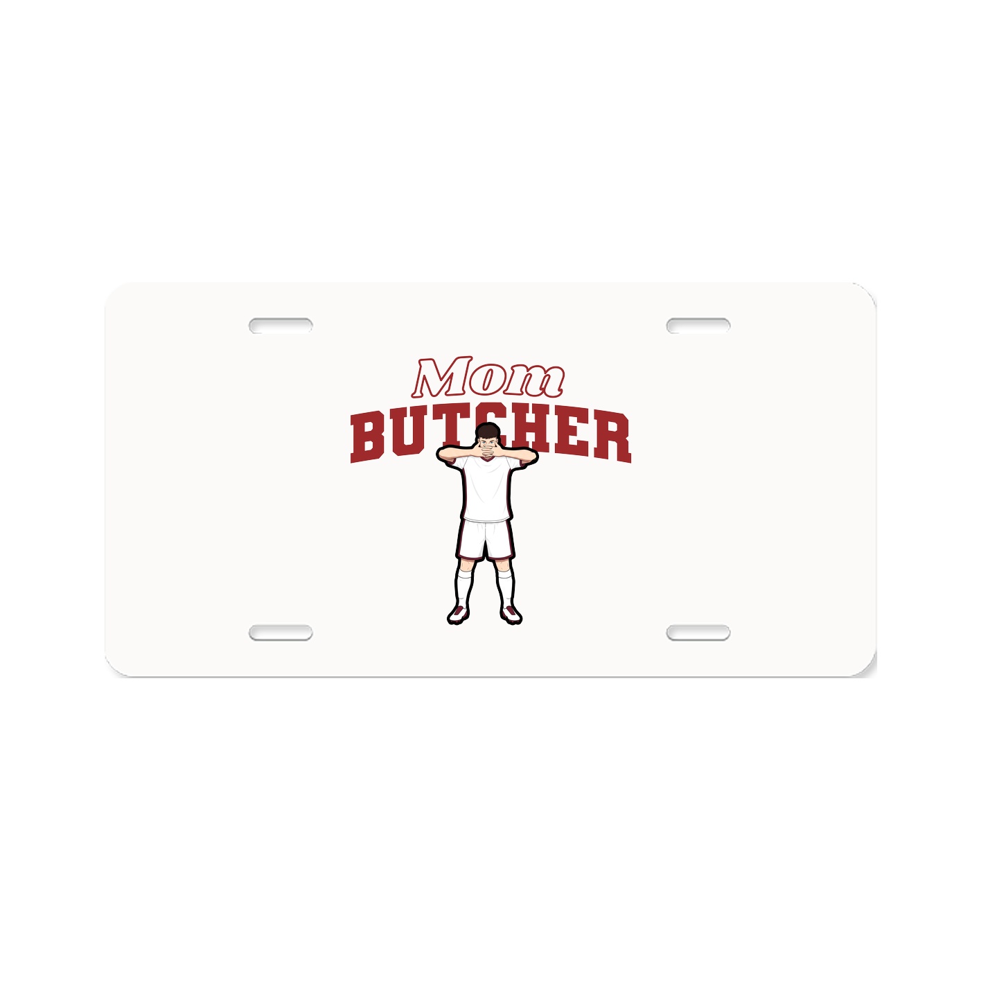 License Plate — Mothers Day Block in Classic