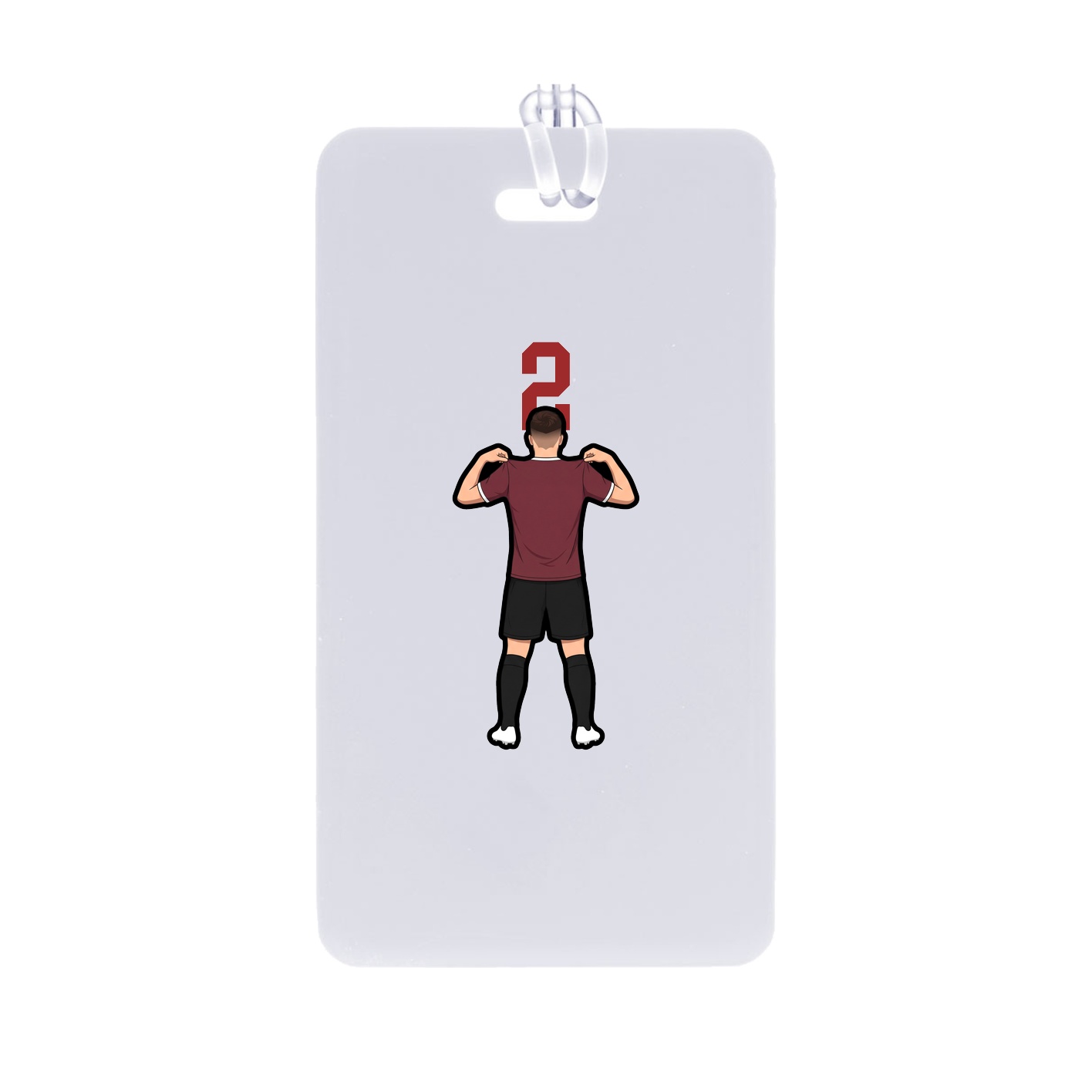 Bag Tag — Number Top in Classic