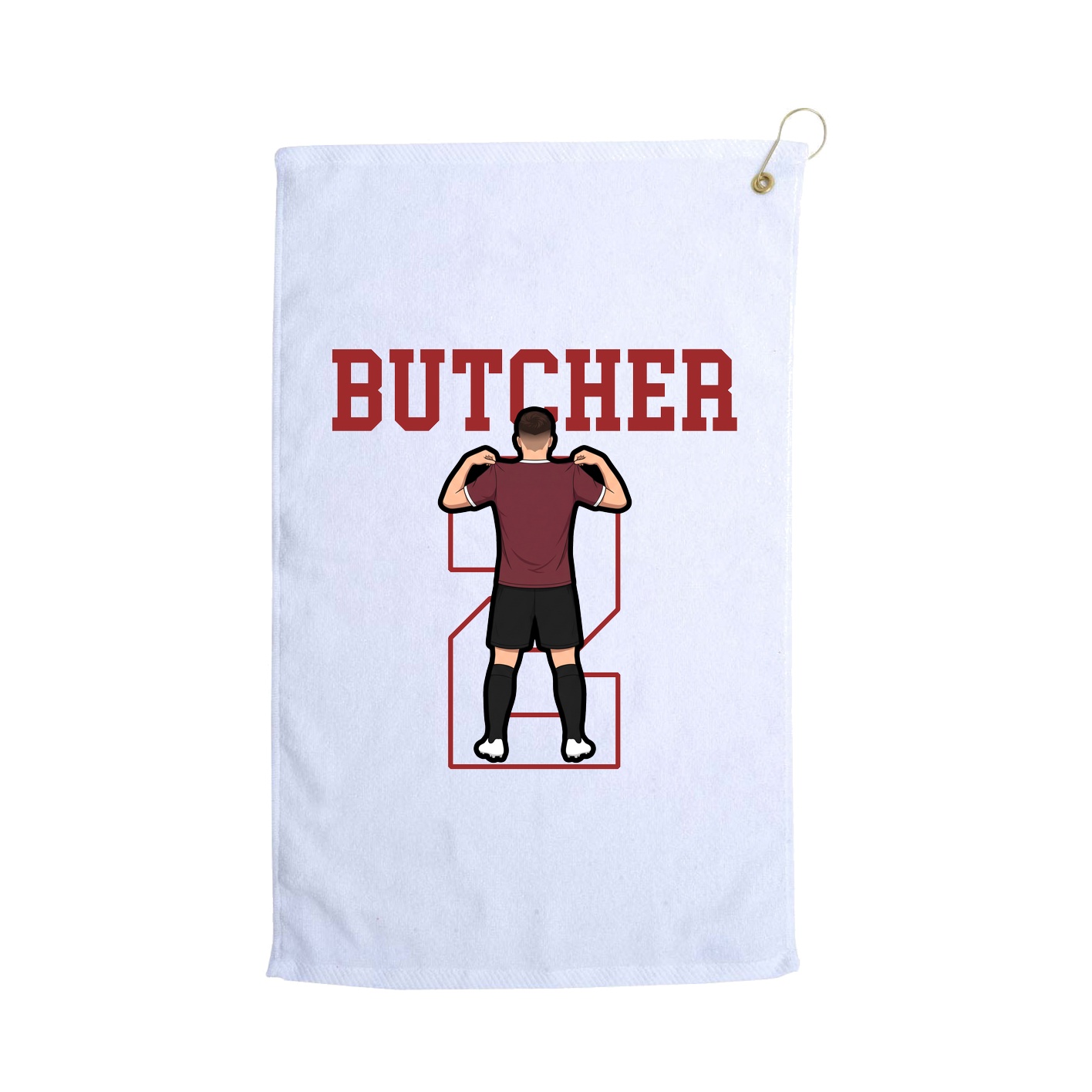 Golf Towel — Shirsey in White
