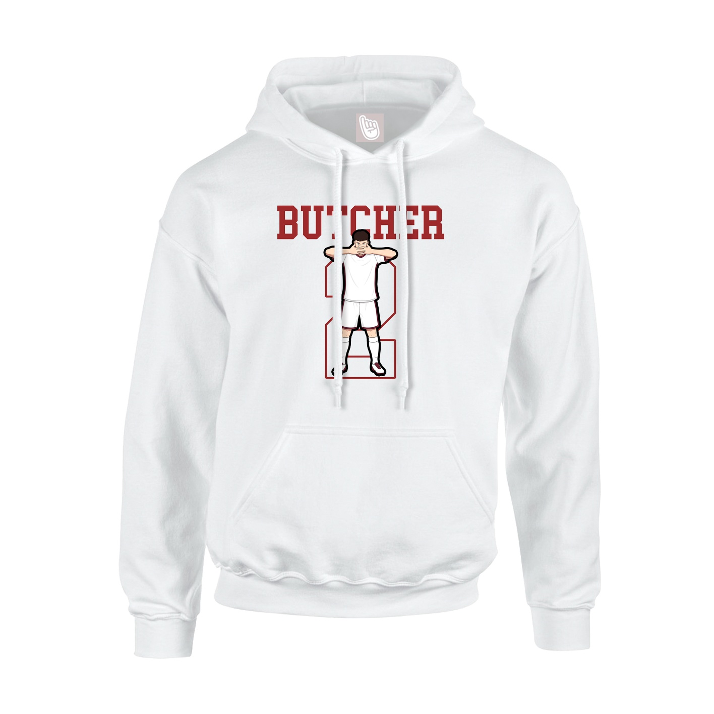 Hoodie — Shirsey in White