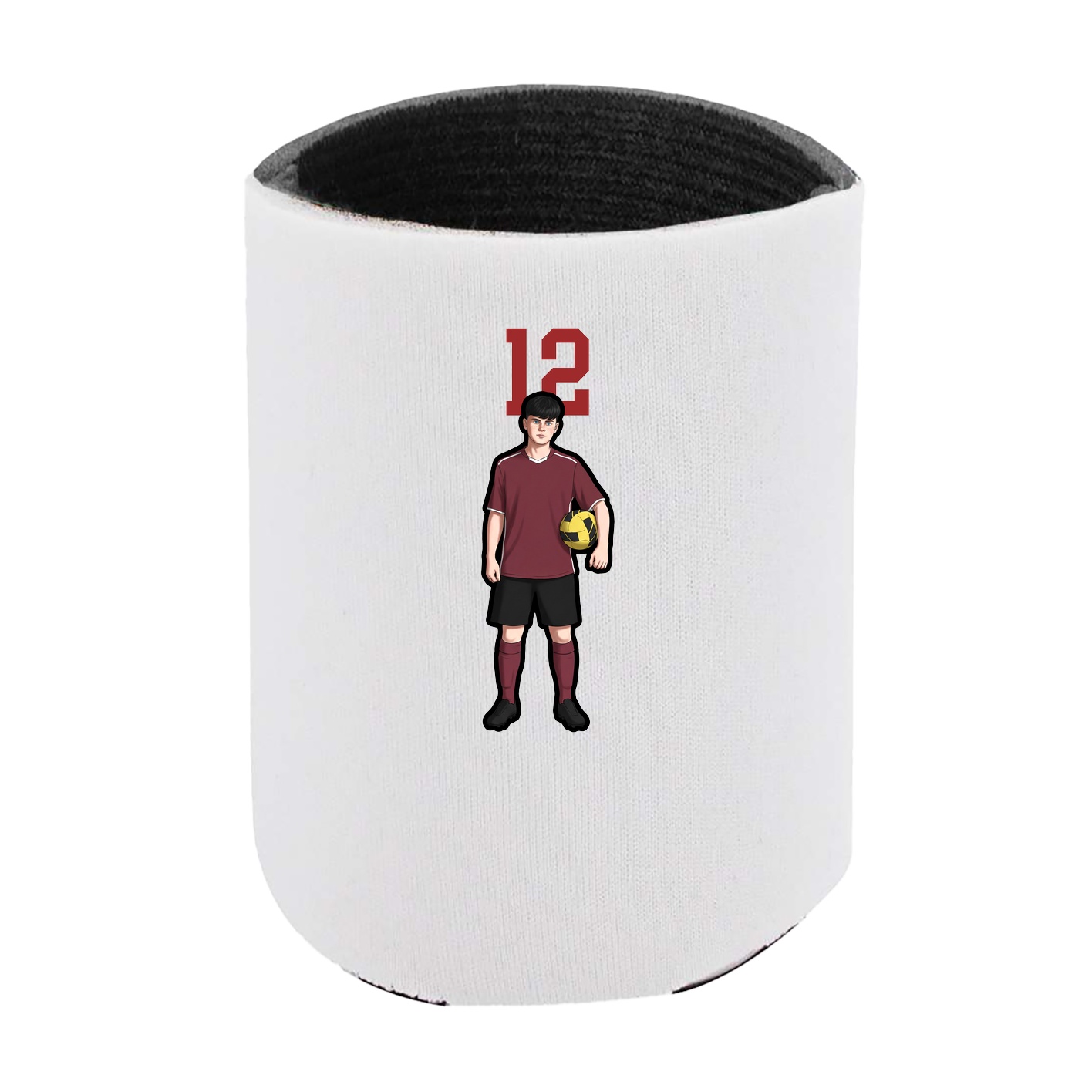 Can Holder — Number Top in White
