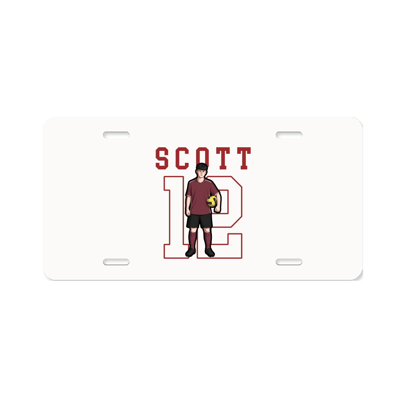 Aluminum License Plate