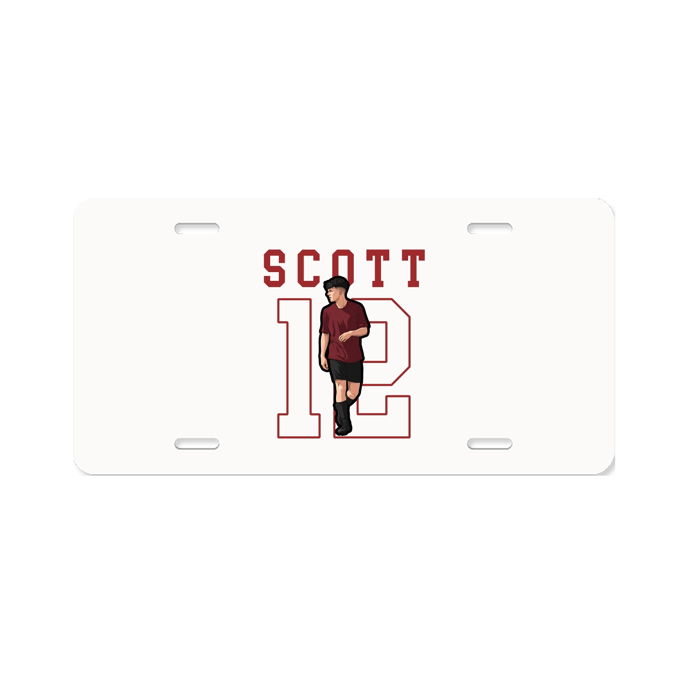 License Plate — Shirsey in Classic