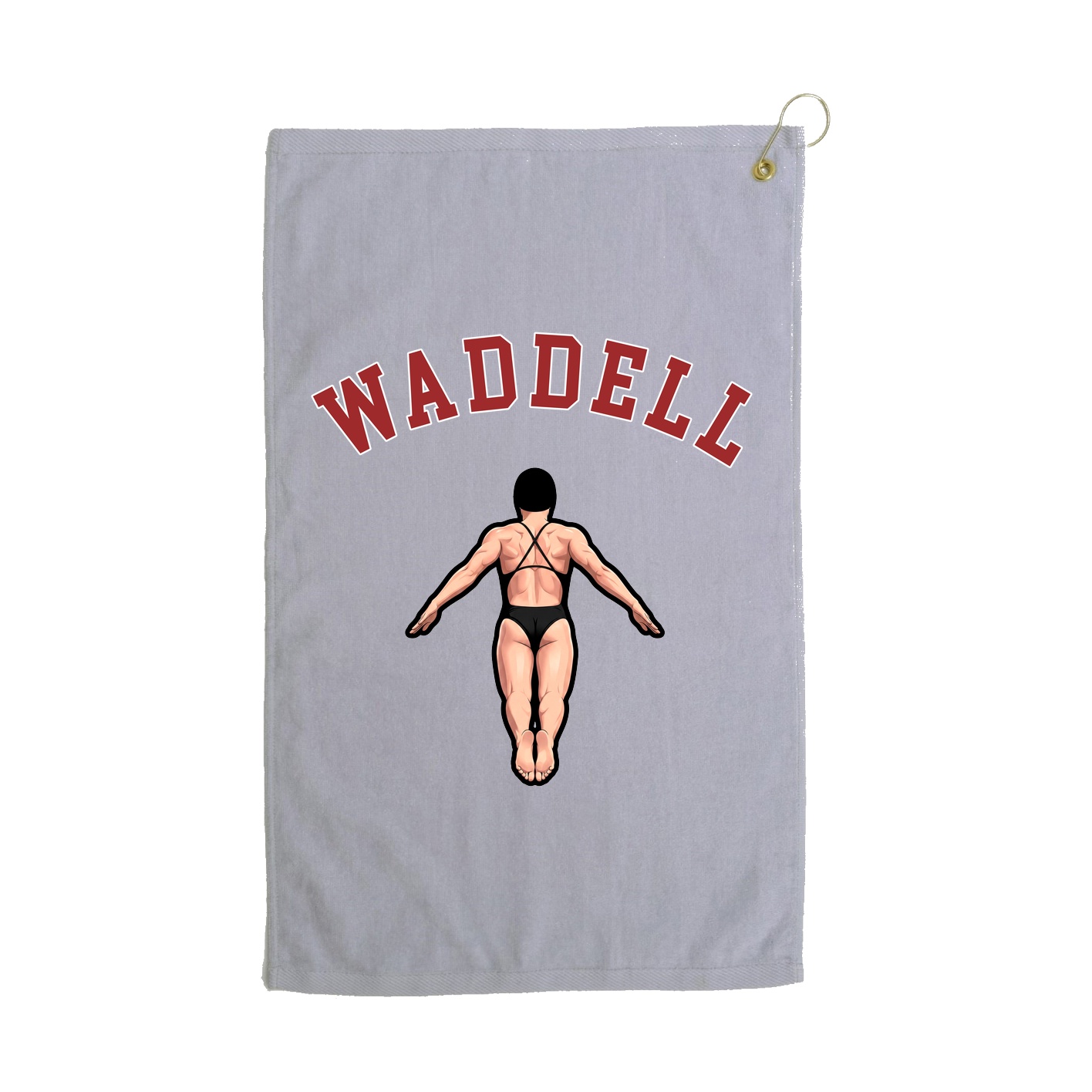 Golf Towel — Shirsey Arch in Grey