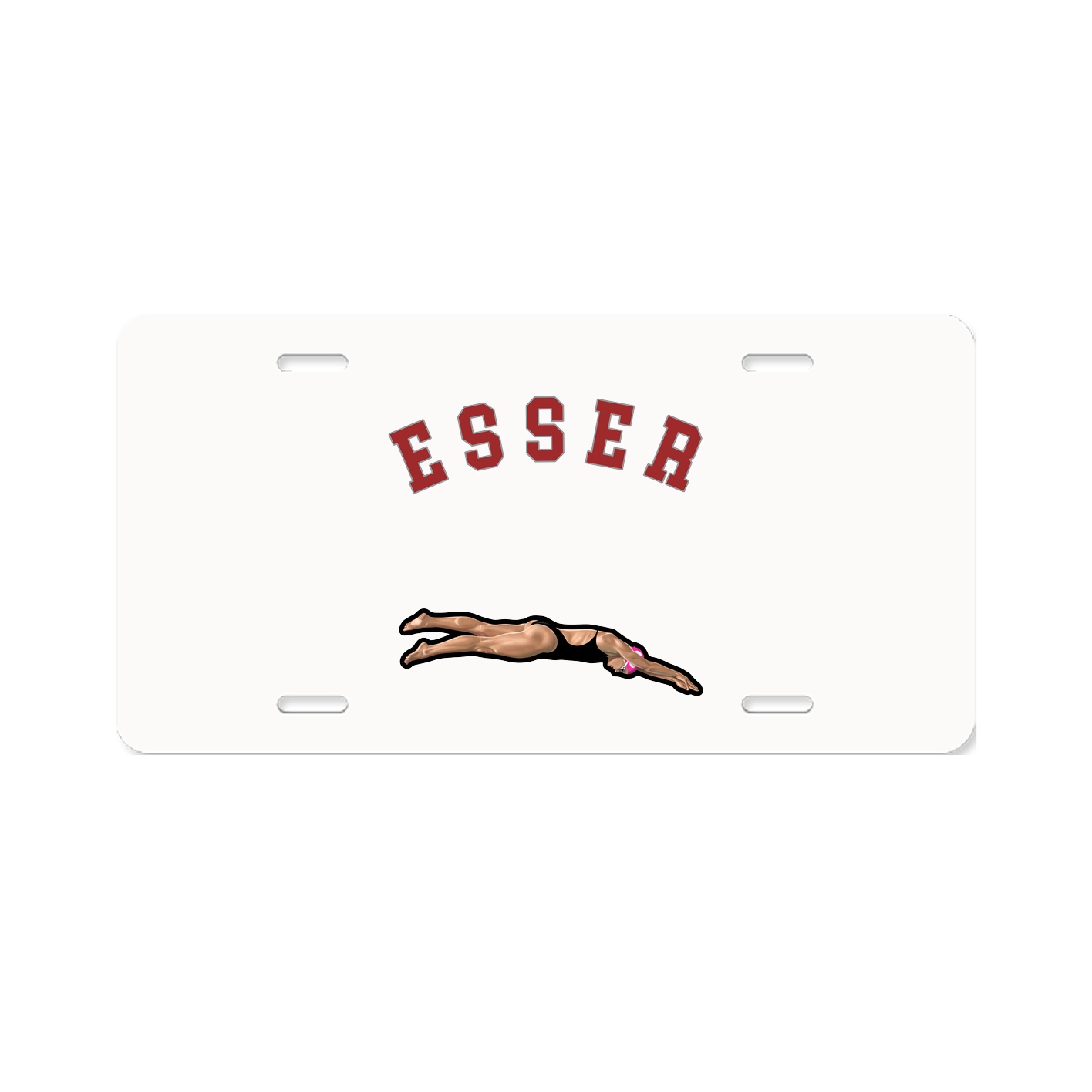 License Plate — Shirsey Arch in Classic