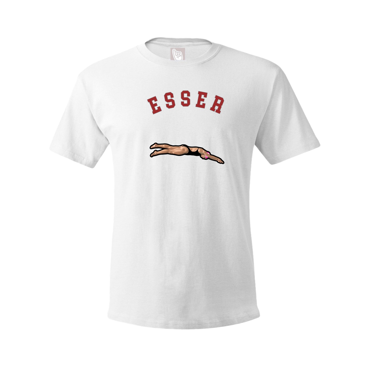 Youth Tee — Shirsey Arch in White