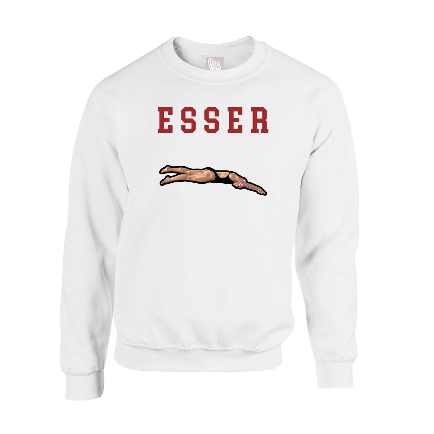 Fleece Crew — Shirsey in White
