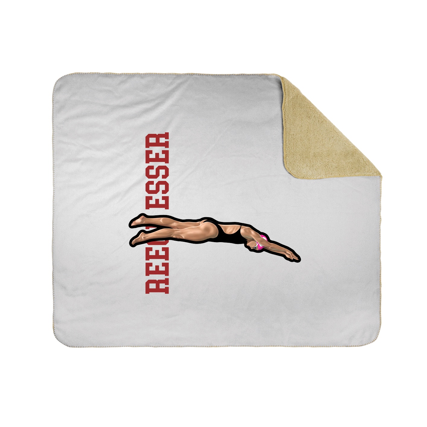 50x60 Sherpa Lined Throw Blanket