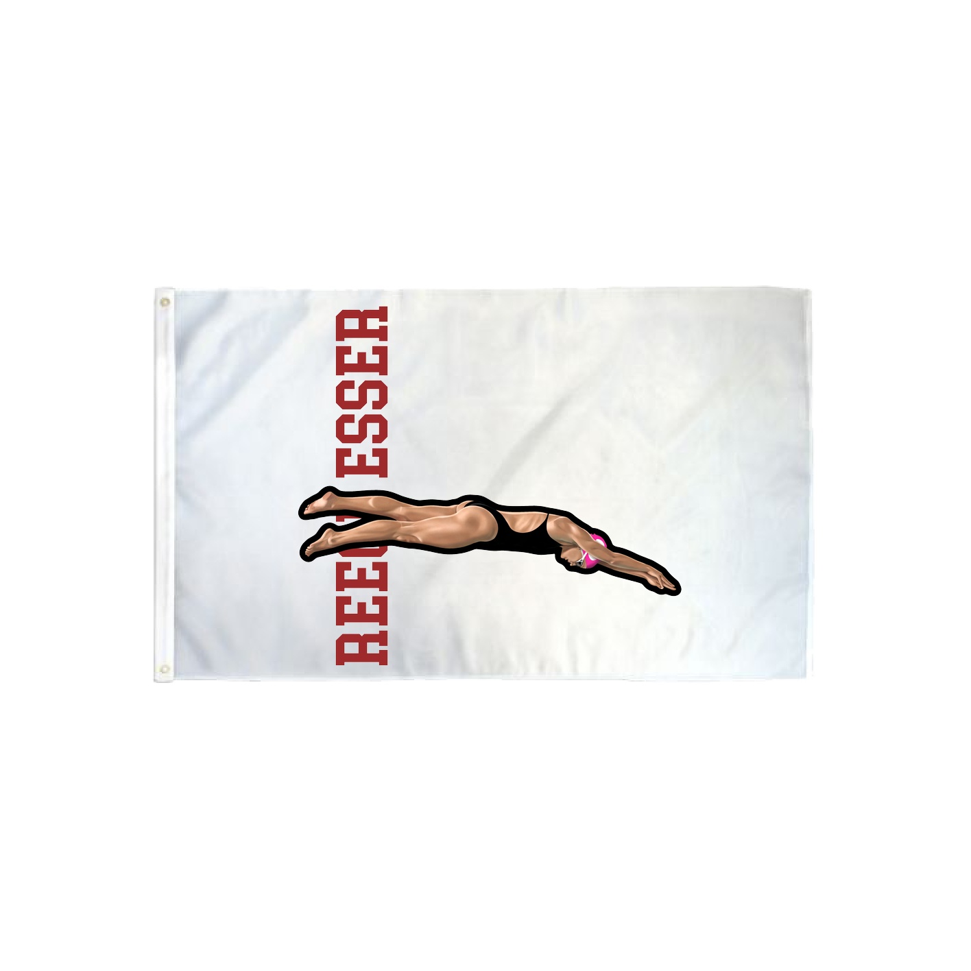 3x5 Flag — Name Vertical in Classic