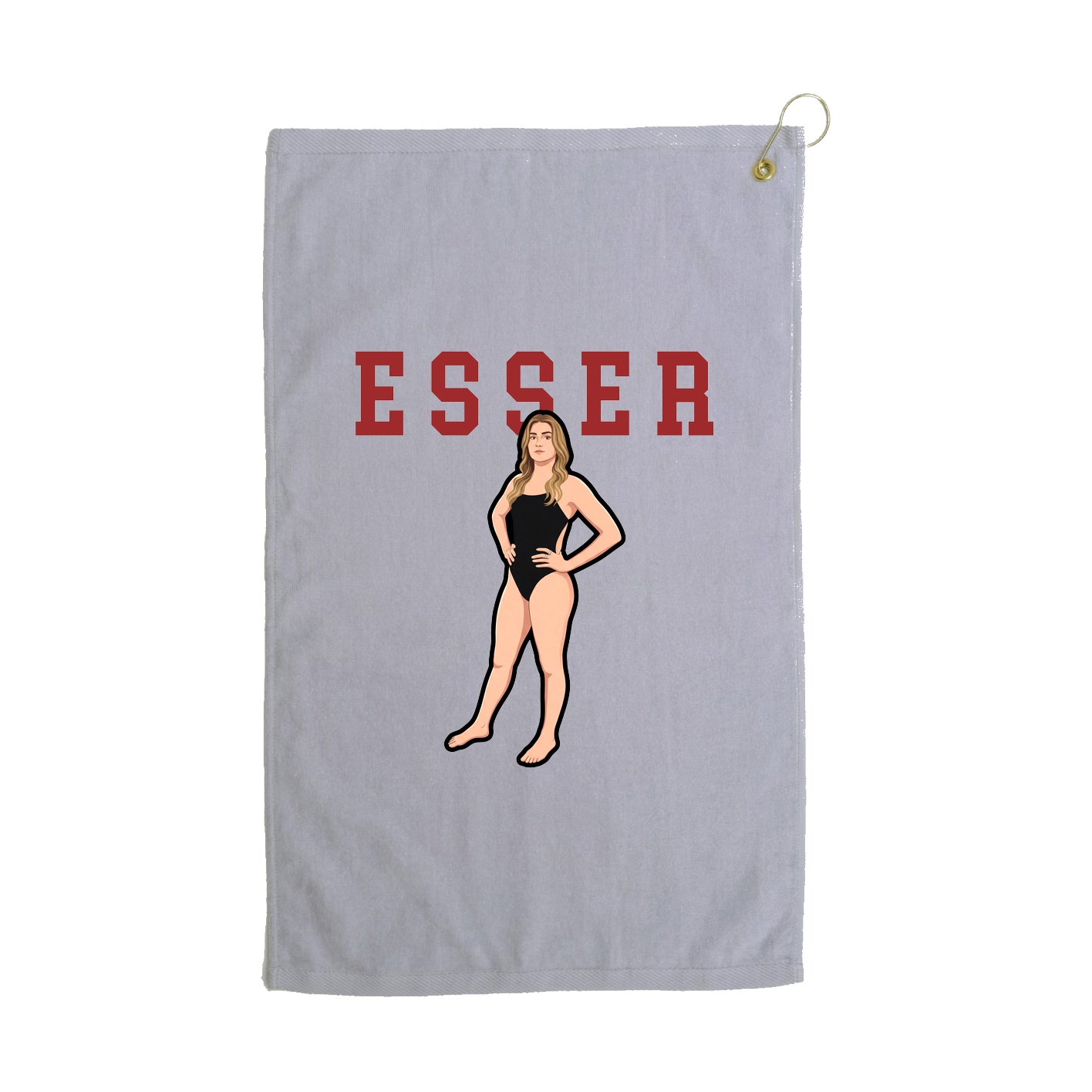 Golf Towel — Shirsey in Grey