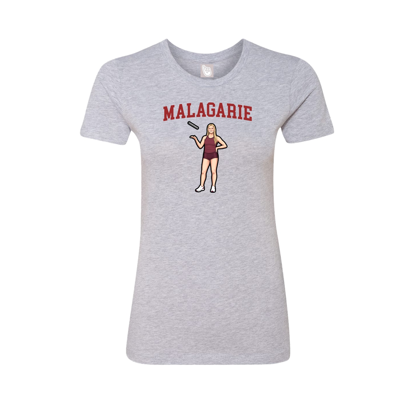 Womens Tee — Shirsey in Grey